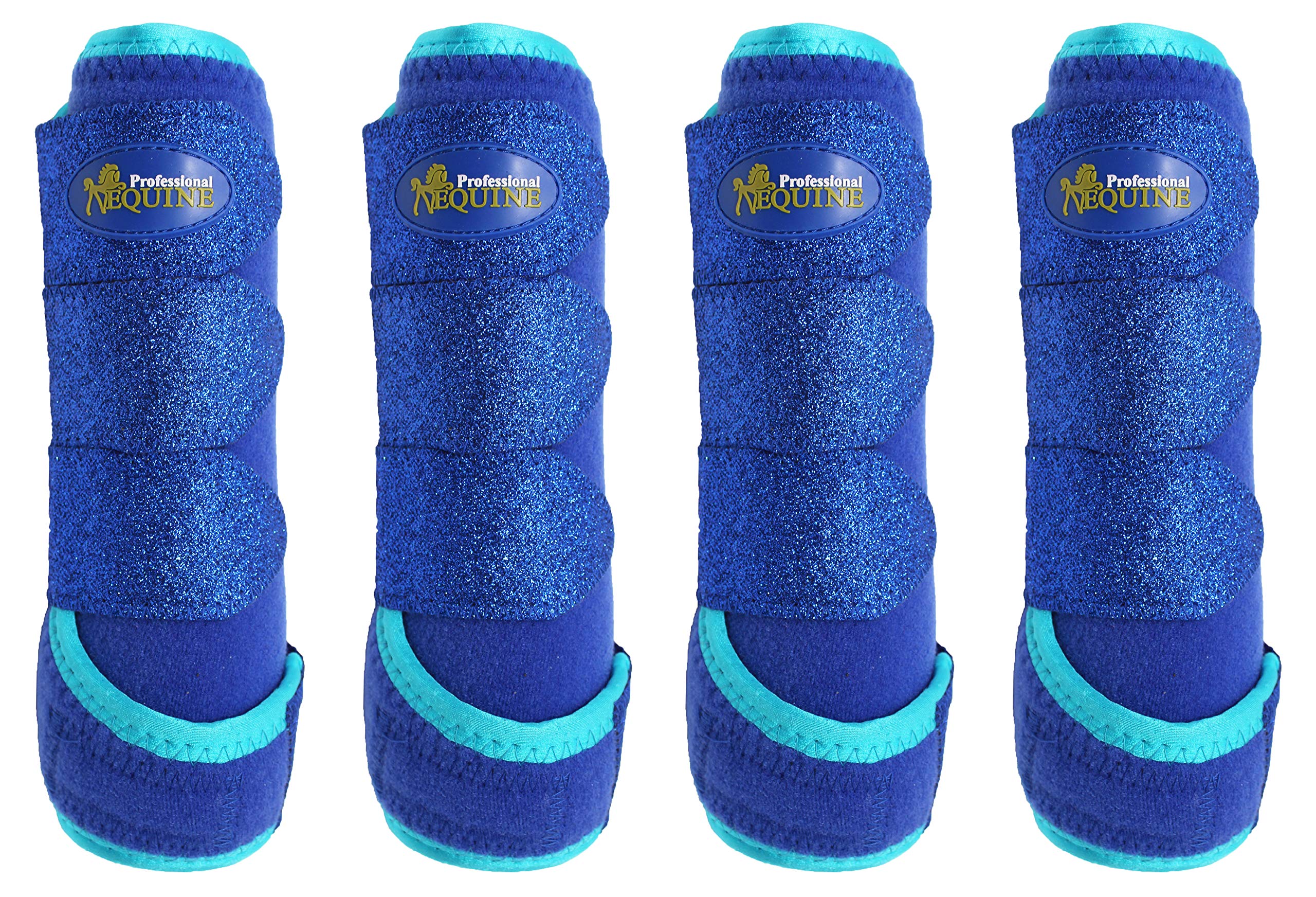 Professional Equine Horse Medium 4-Pack Sports Medicine Splint Boots 4167C