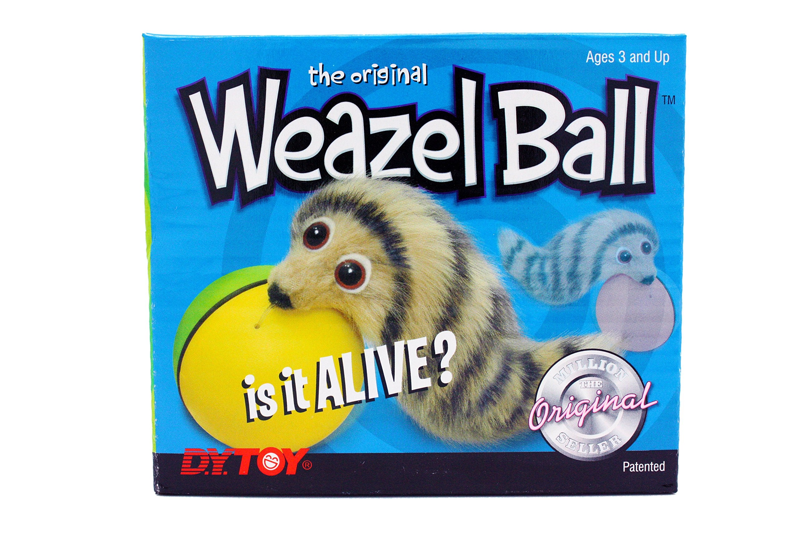 Weazel Ball Motorized Rolling Ball Pet Toy
