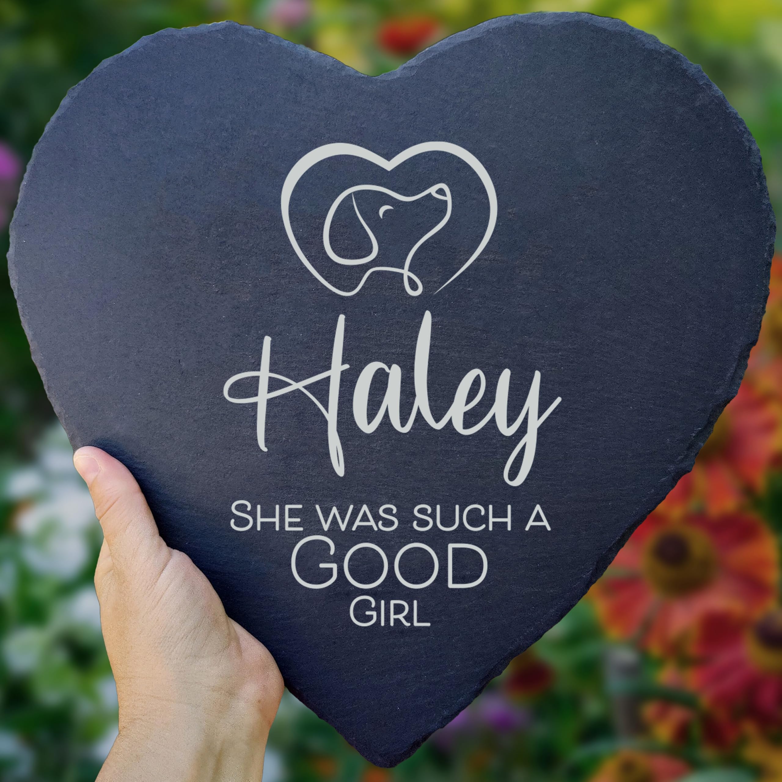 Timber Bubble Dog Memorial Gifts, Cemetery Decorations, Personalized Remembrance Garden Stone, Cat Lovers Dog Heaven Grave Marke