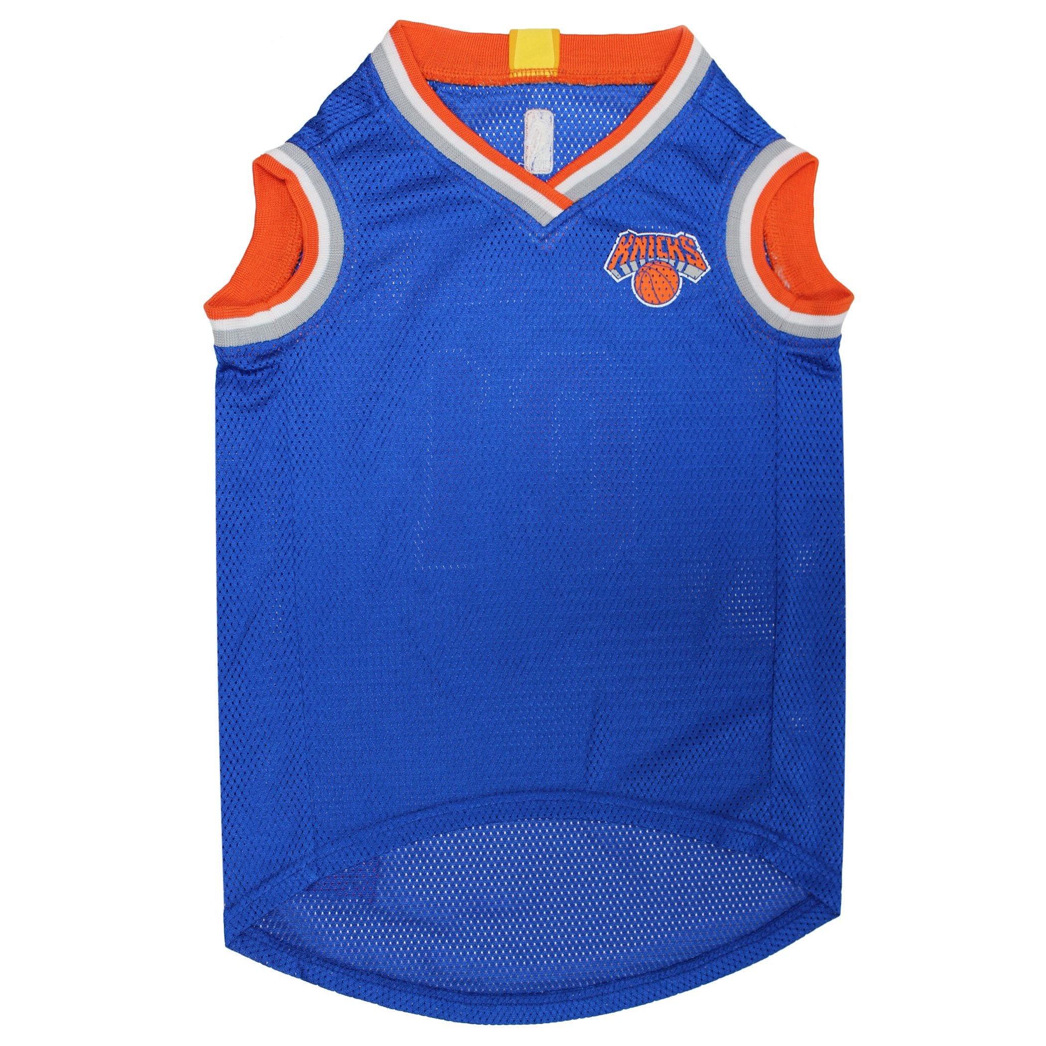 Pets First Nba New York Knicks Dog Jersey, Small - Tank Top Basketball Pet Jersey