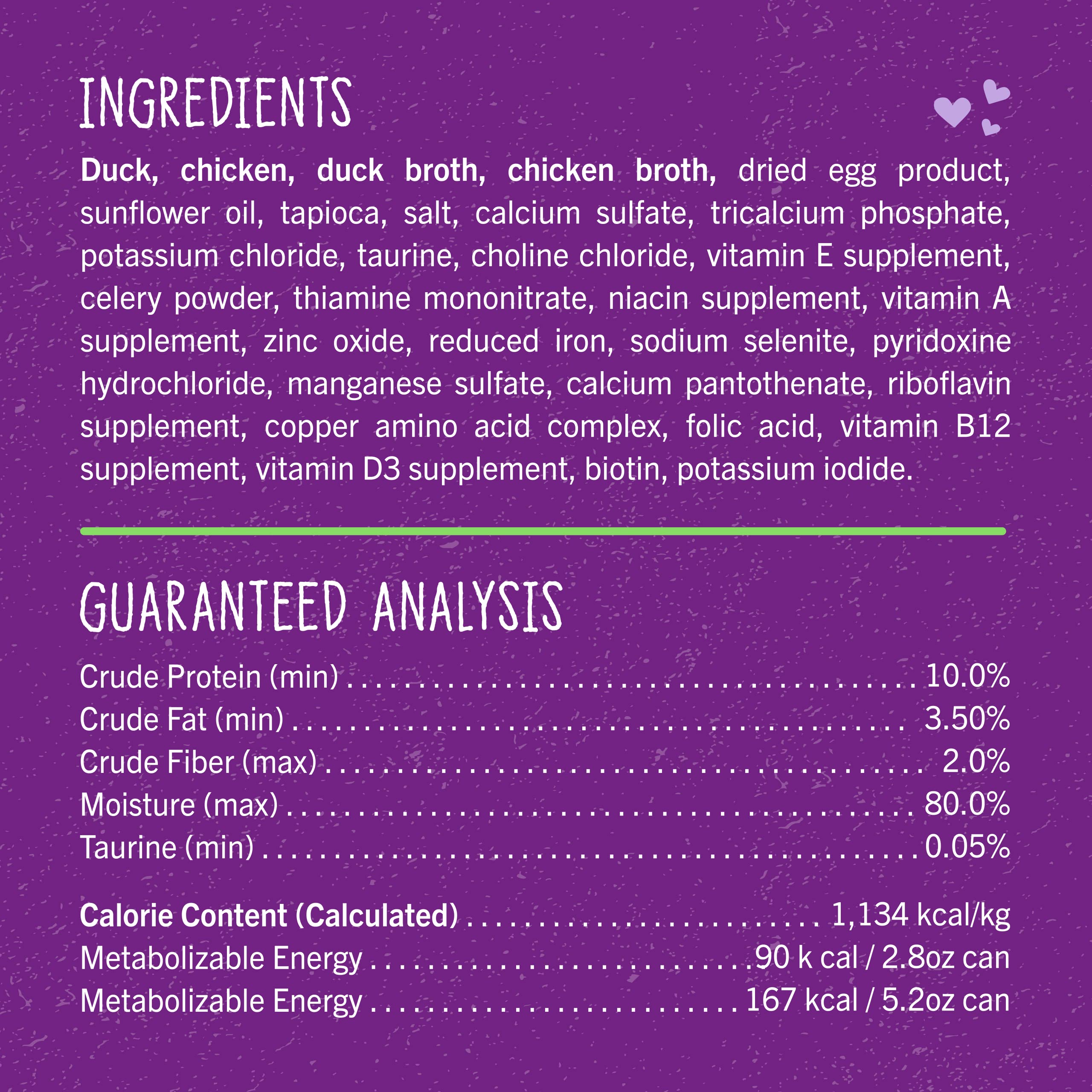 Stella & Chewys Carnivore Cravings Purrfect Pate Cans - Grain Free, Protein Rich Wet Cat Food - Duck & Chicken Recipe - (5.2 Oun
