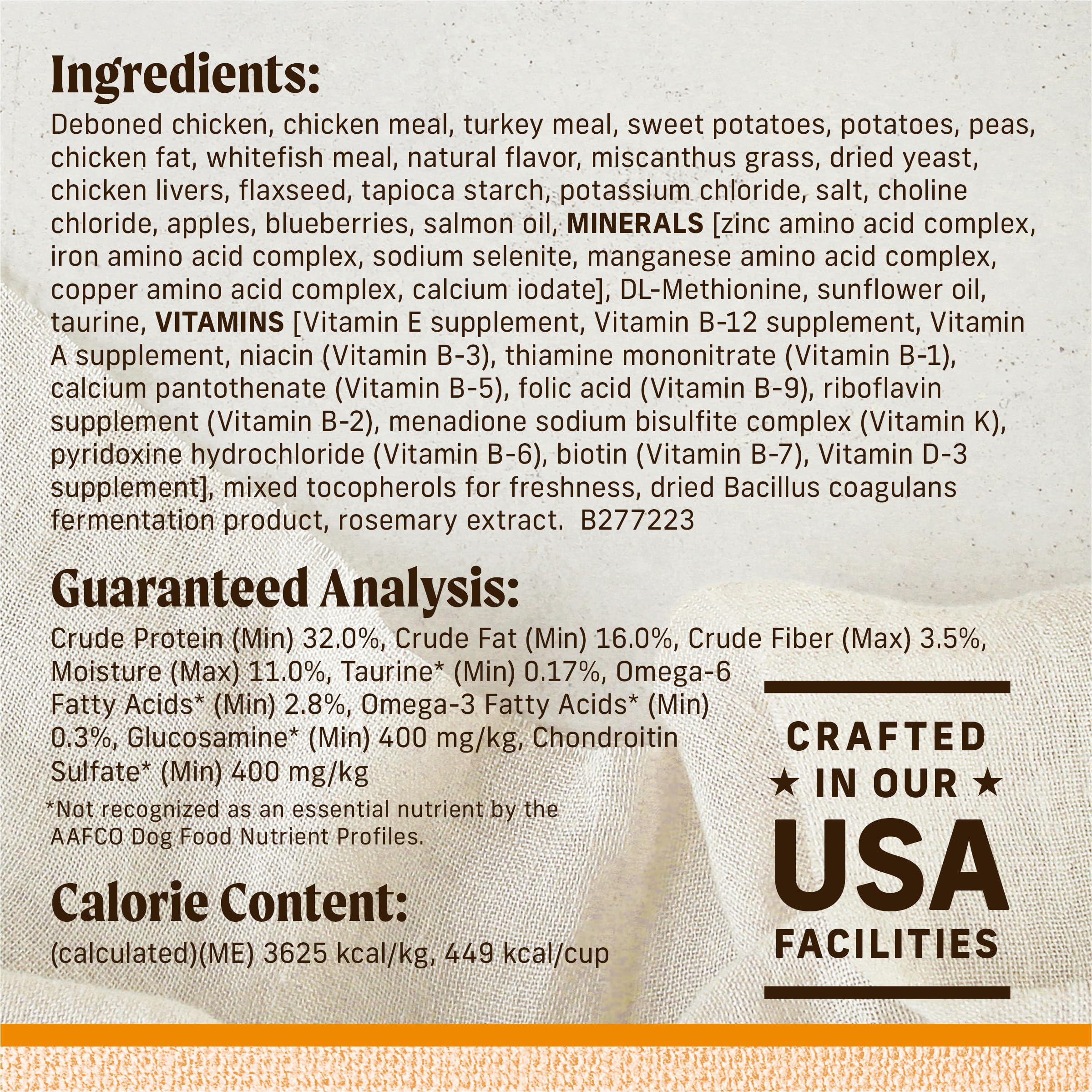Merrick Lil Plates Grain Free Dry Dog Food For Small Dogs, Chicken And Sweet Potato Kibble With Raw Bites - 10.0 lb. Bag