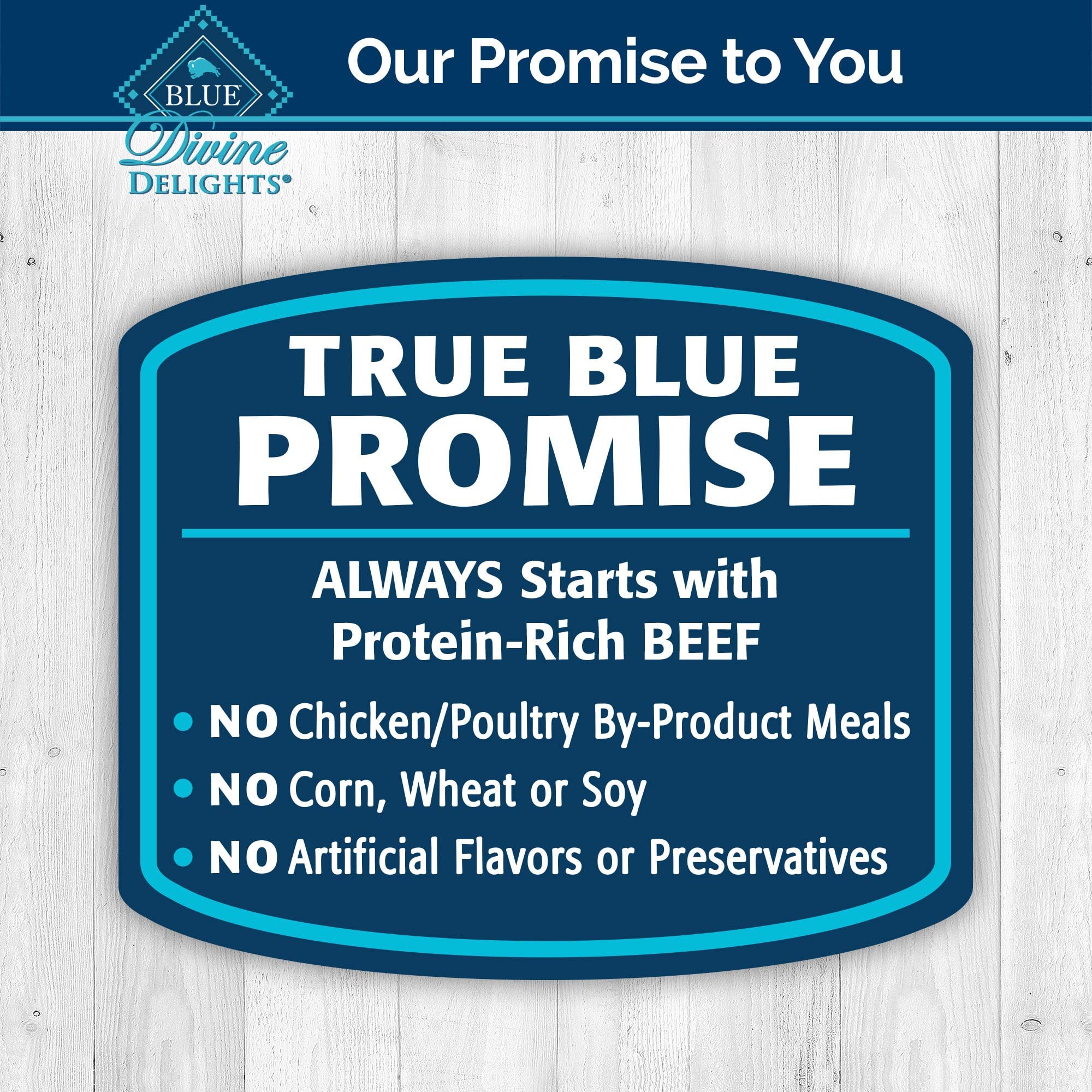 Blue Buffalo Delights Natural Adult Small Breed Wet Dog Food Cups, Pate Style, Filet Mignon Flavor in Savory Juice 3.5-oz (Pack