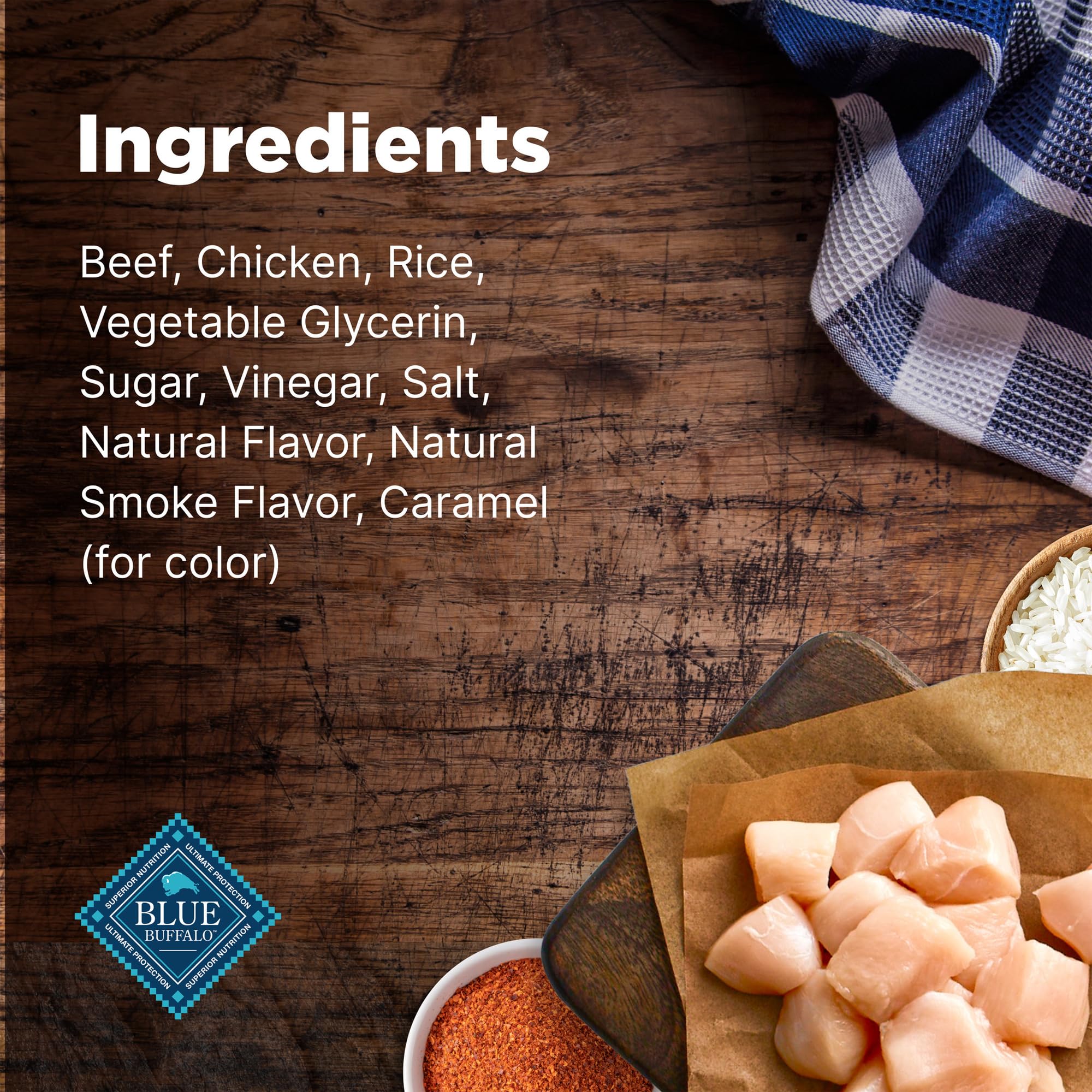 Blue Buffalo Nudges Jerky Cuts Dog Treats, Made in the USA with Natural Ingredients, Steak, 16-oz Bag
