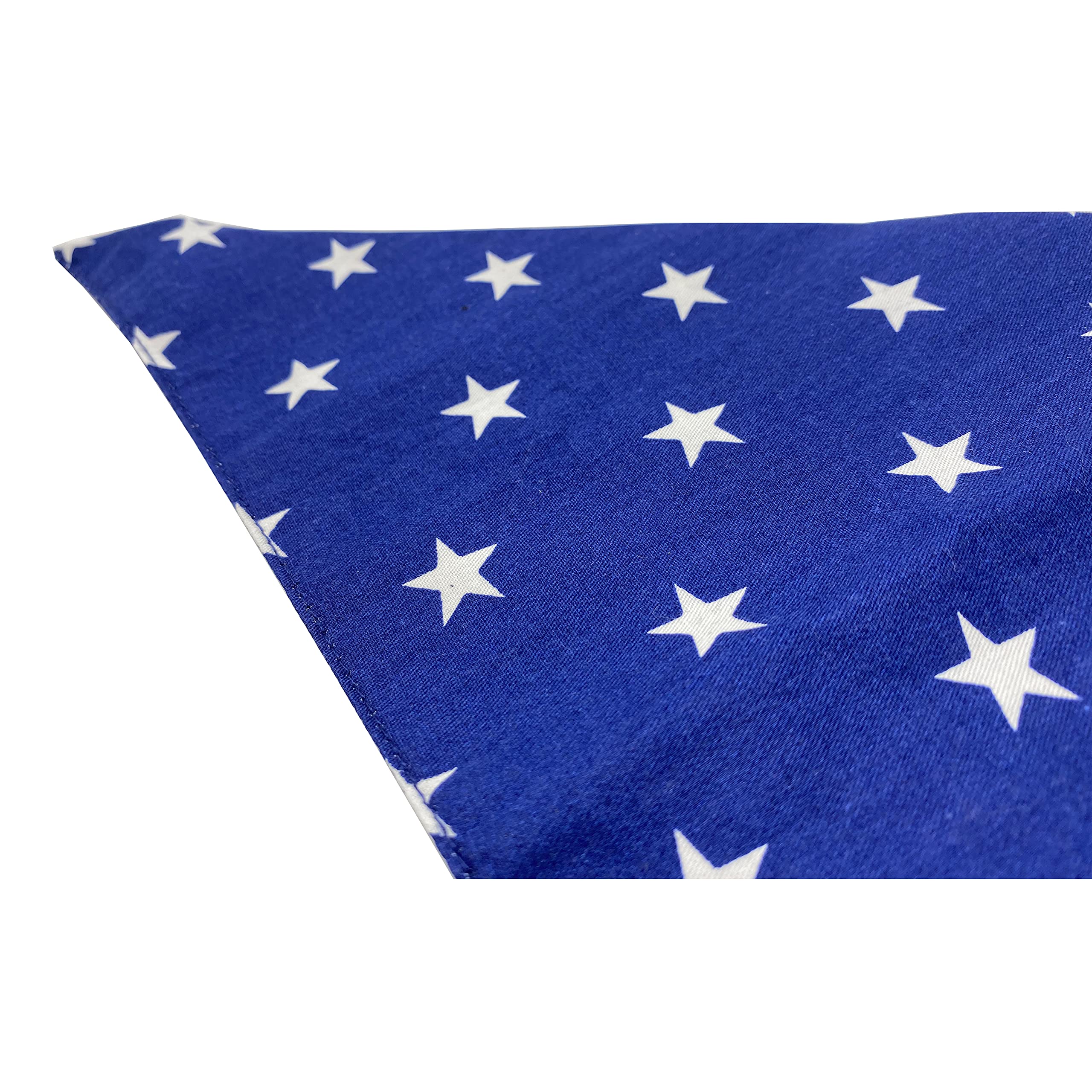 Realeaf 4Th Of July Dog Bandanas 2 Pack, Reversible American Flag Pet Scarf For Boy And Girl, Premium Durable Fabric, Patriotic