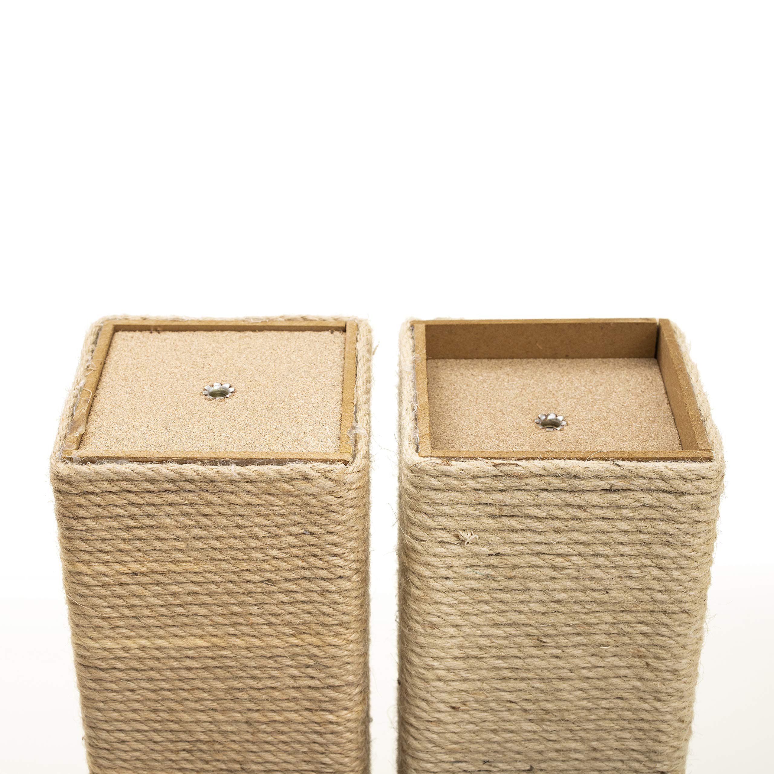 Prevue Pet Products Kitty Power Paws Gemini Square Post 7114