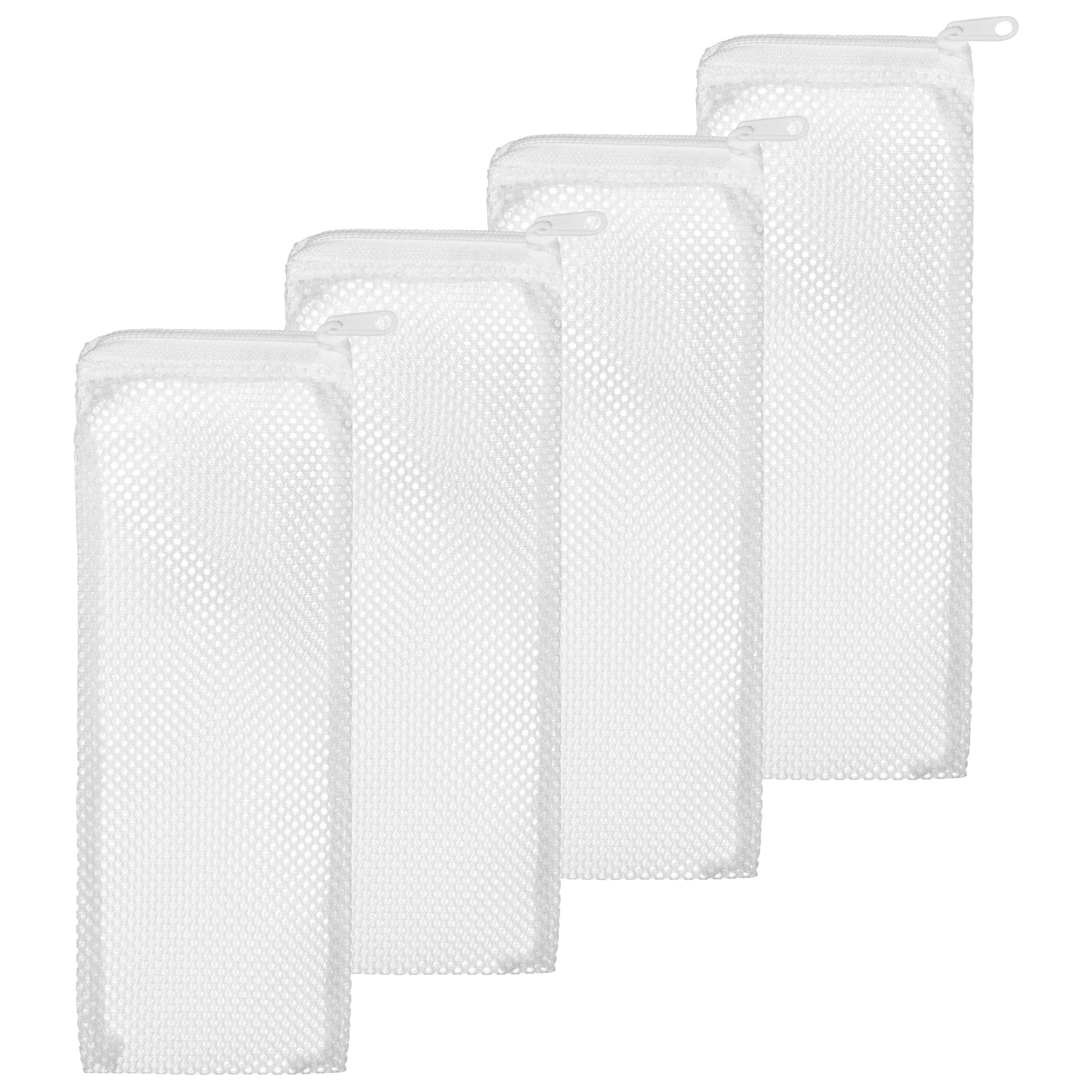 Aquatic Experts High Flow Mesh Filter Media Bags - Aquatic Bags For Filter Media (Max Flow, 3' X 8' - 4 Pack)