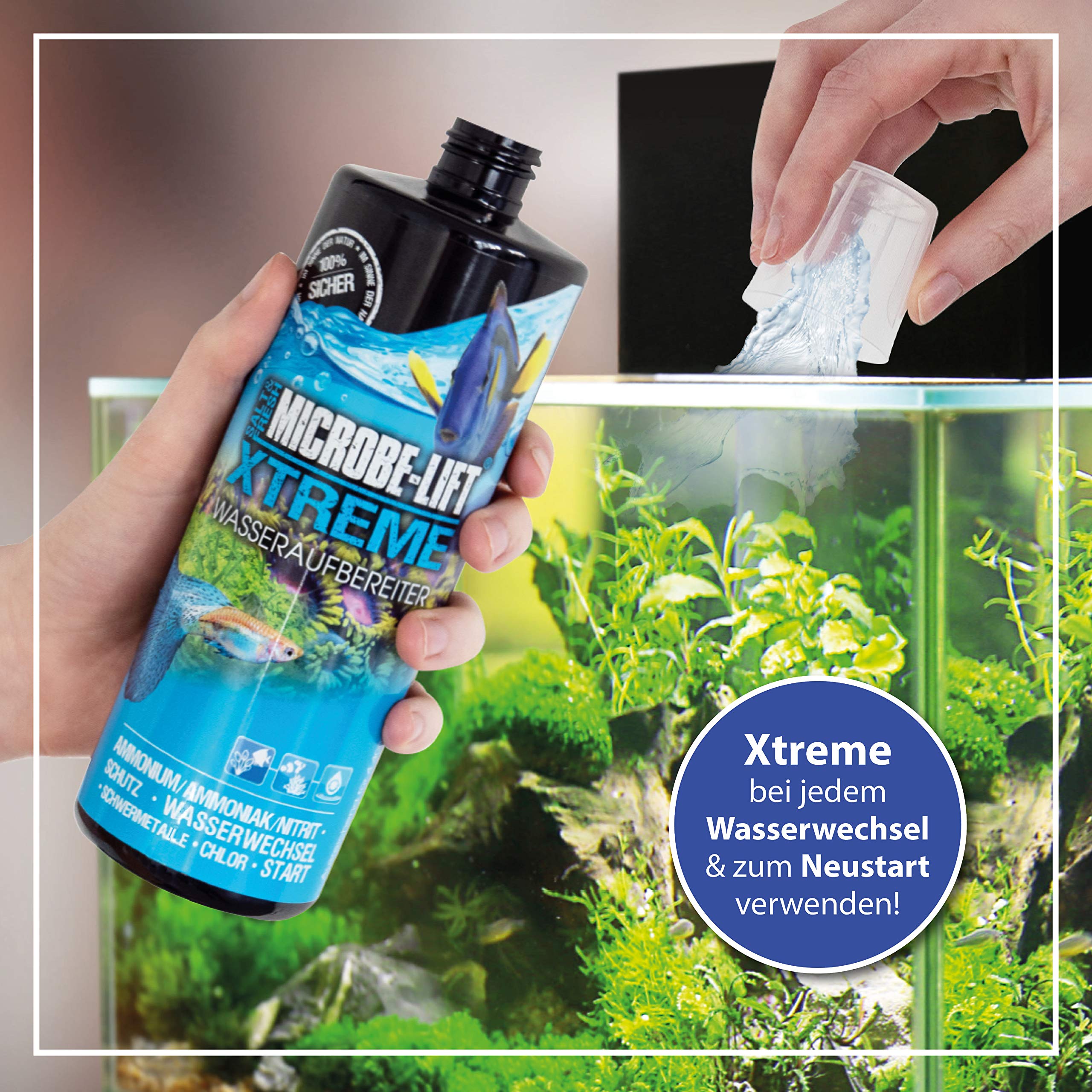 MICROBE-LIFT XTA16 Xtreme Water Conditioner Treatment for Aquariums and Fish Tanks, 16 Ounces