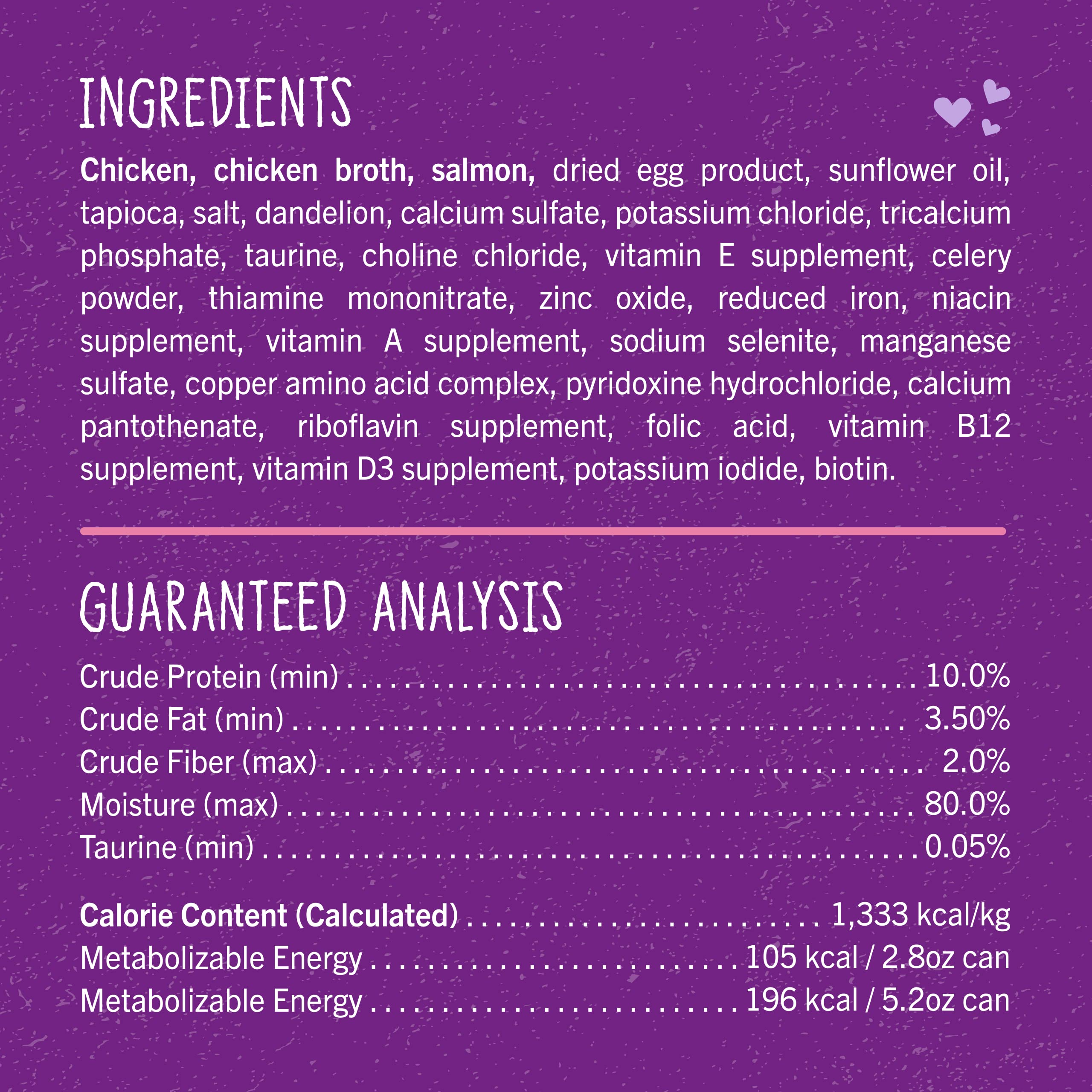 Stella & Chewy s Carnivore Cravings Purrfect Pate Cans - Grain Free, Protein Rich Wet Cat Food - Chicken & Salmon Recipe - (2.8