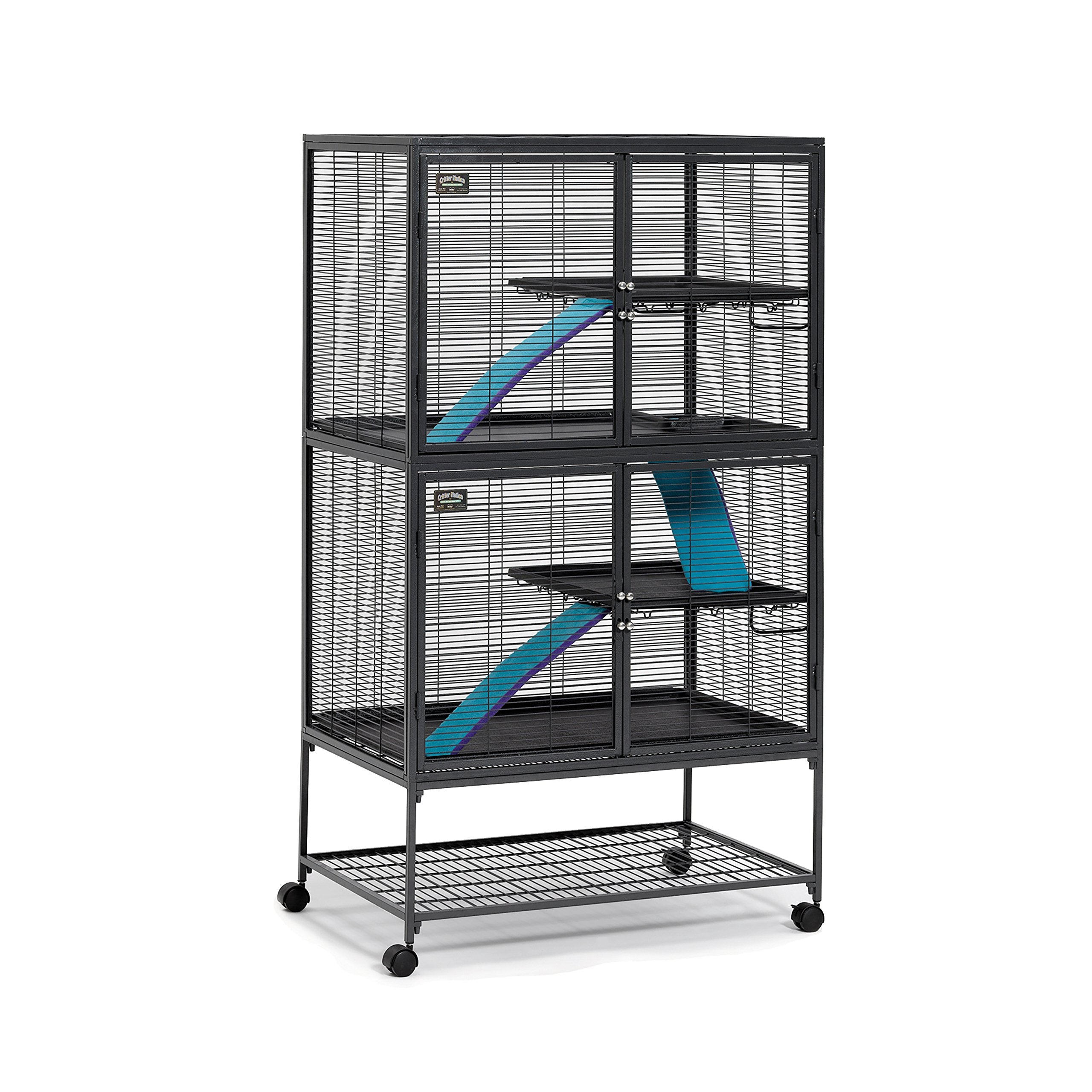 Midwest Homes For Pets Ferret Nation Ramp Cover For Ferret Nation & Critter Nation Small Animal Cages | Ramp Measures 18.25L X 5.5W - Inches, Set Of 3