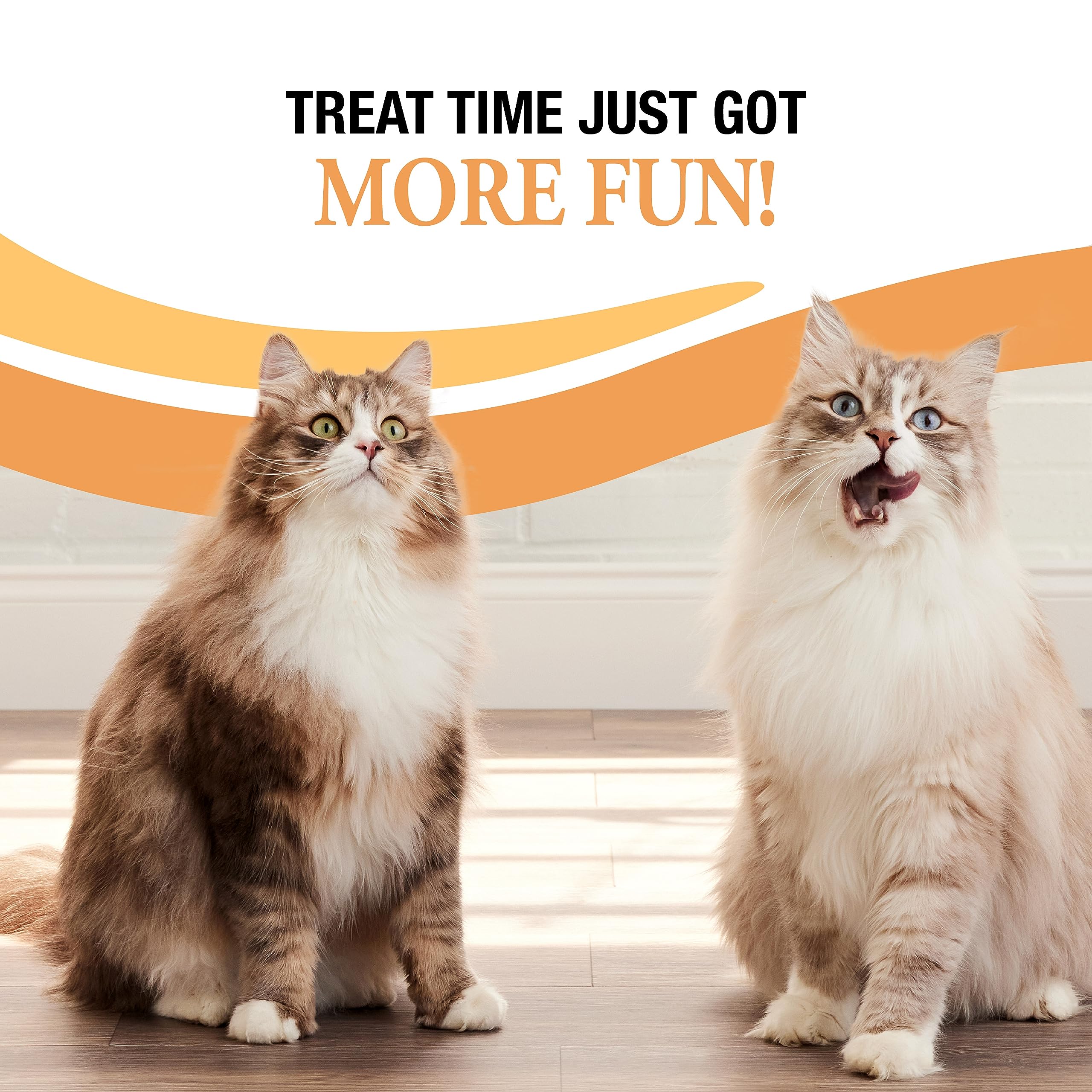 Good n Tasty Triple Flavor Kabobs Cat Treat, 1.4 Ounce Bag, Long-Lasting Playtime Treat for Cats Made with Real Chicken, Salmon