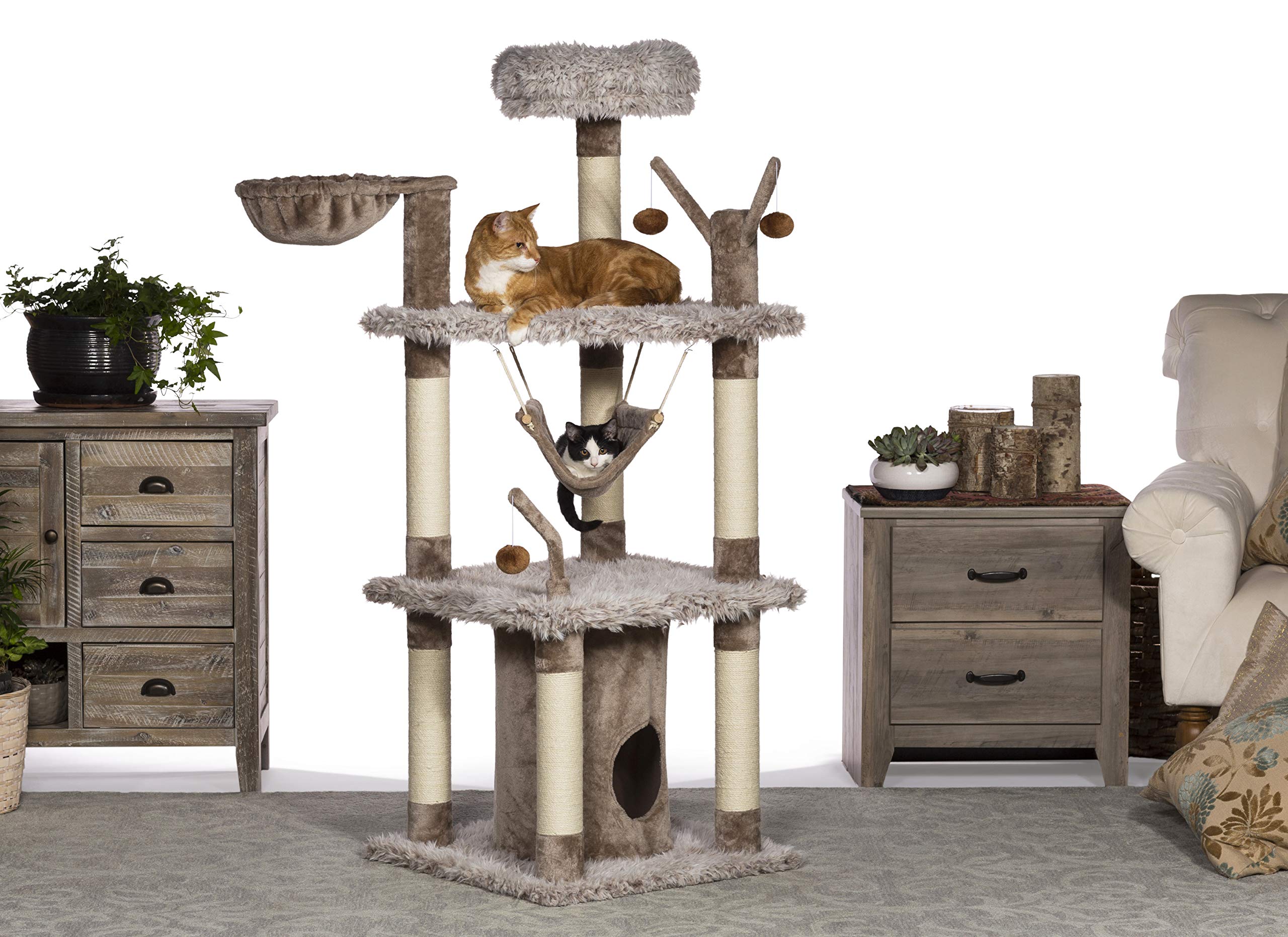 Prevue Pet Products Kitty Power Paws Siberian Mountain Furniture