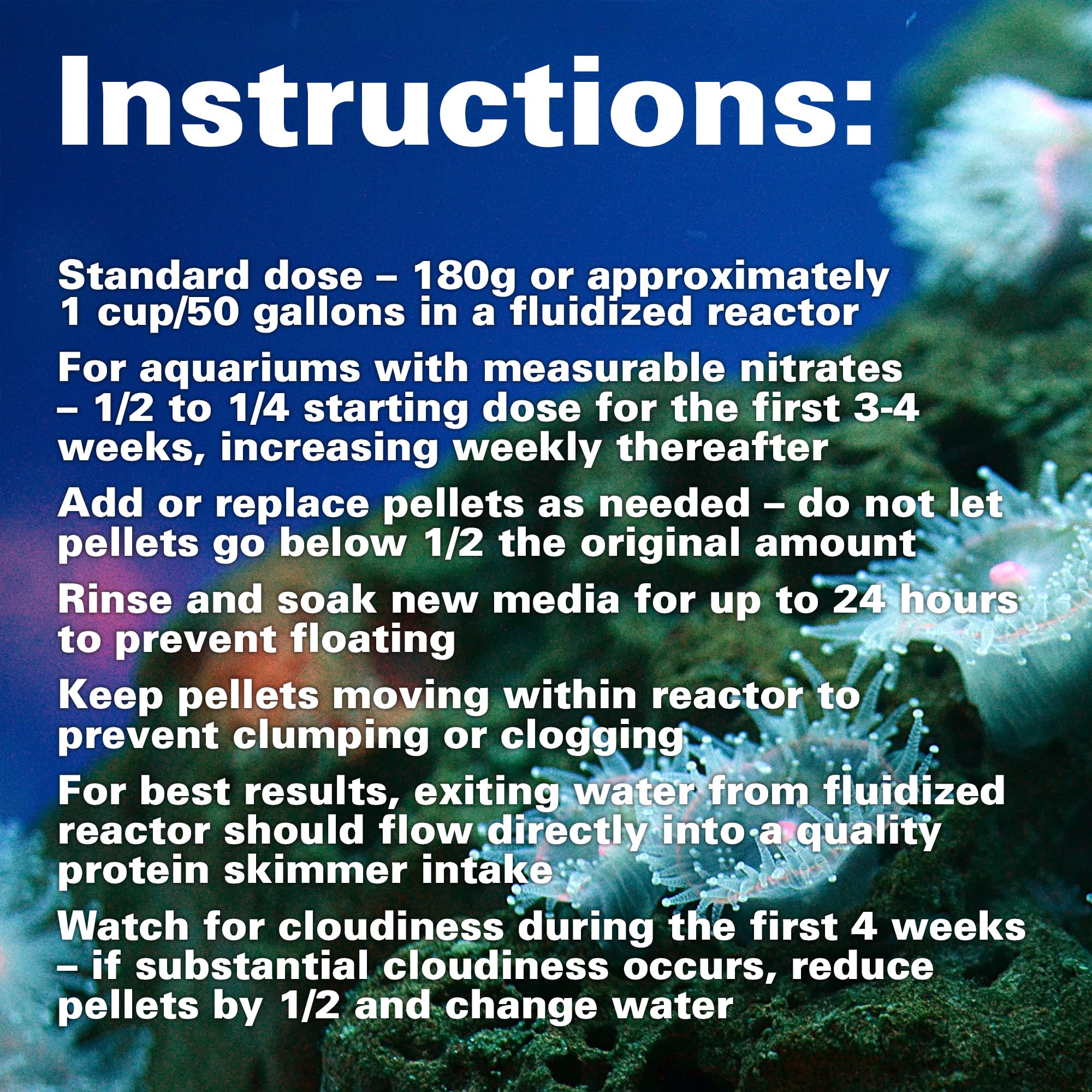 Kolar Labs Metabolix Bio-Pellets - Nitrate & Phosphate Treatment for All Aquariums, Fresh & Salt Water, 1 lb Bag