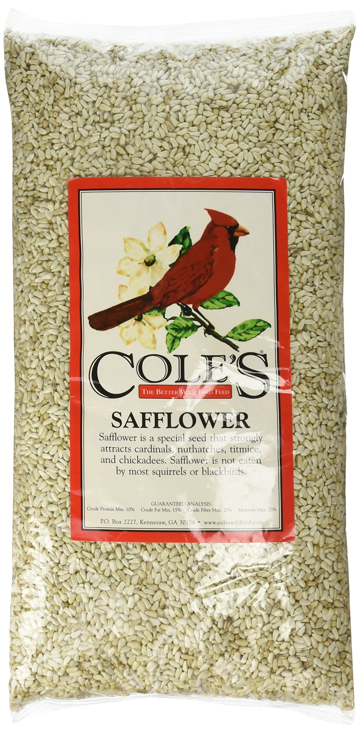 Coles SA05 Safflower Bird Seed, 5-Pound