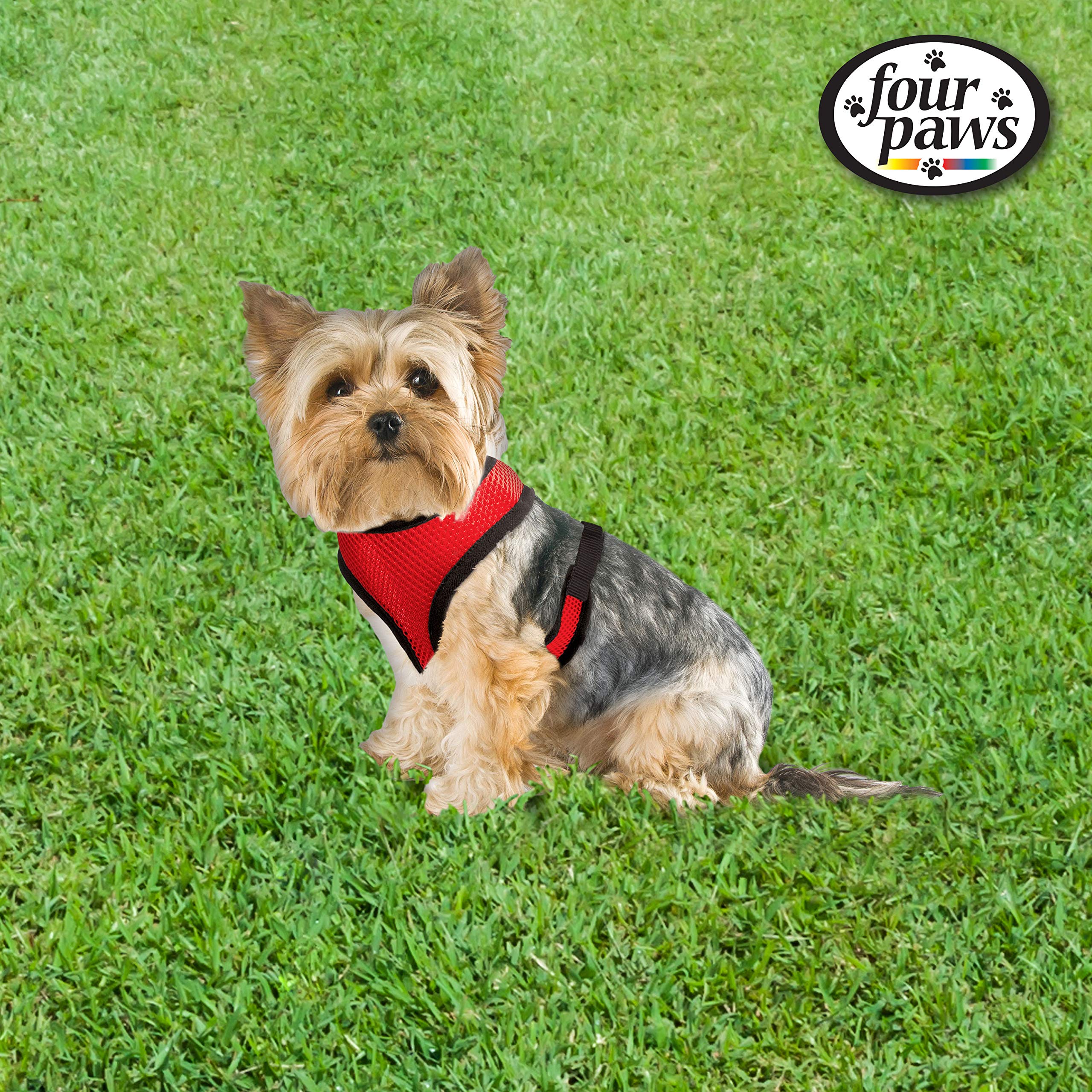 Four Paws Comfort Control Dog Harness Red Extra Small