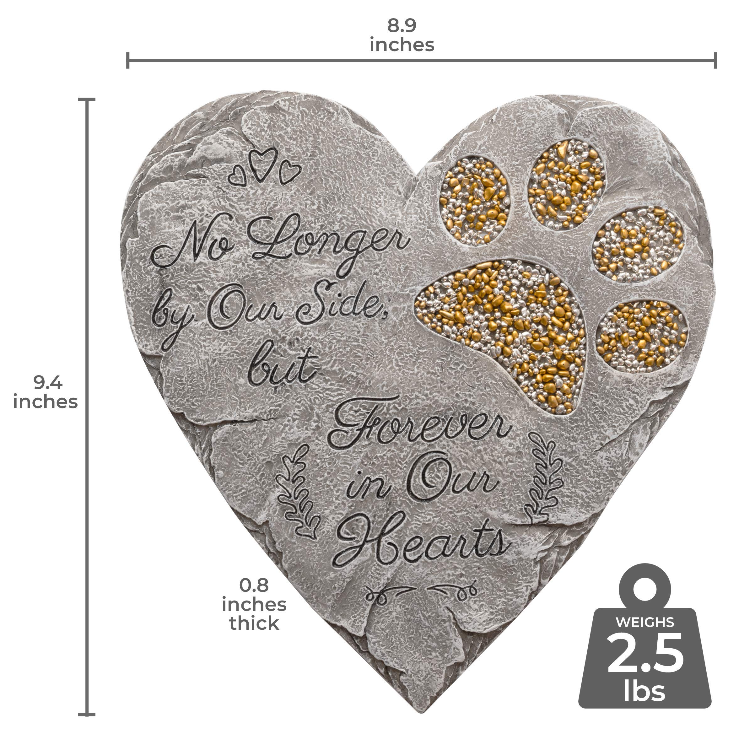 OBSI Dog Memorial Gifts for Loss of Dog Sympathy Gift - Rainbow Bridge Dog Memorial Stone for Remembrance Dog Passing Away Sympa