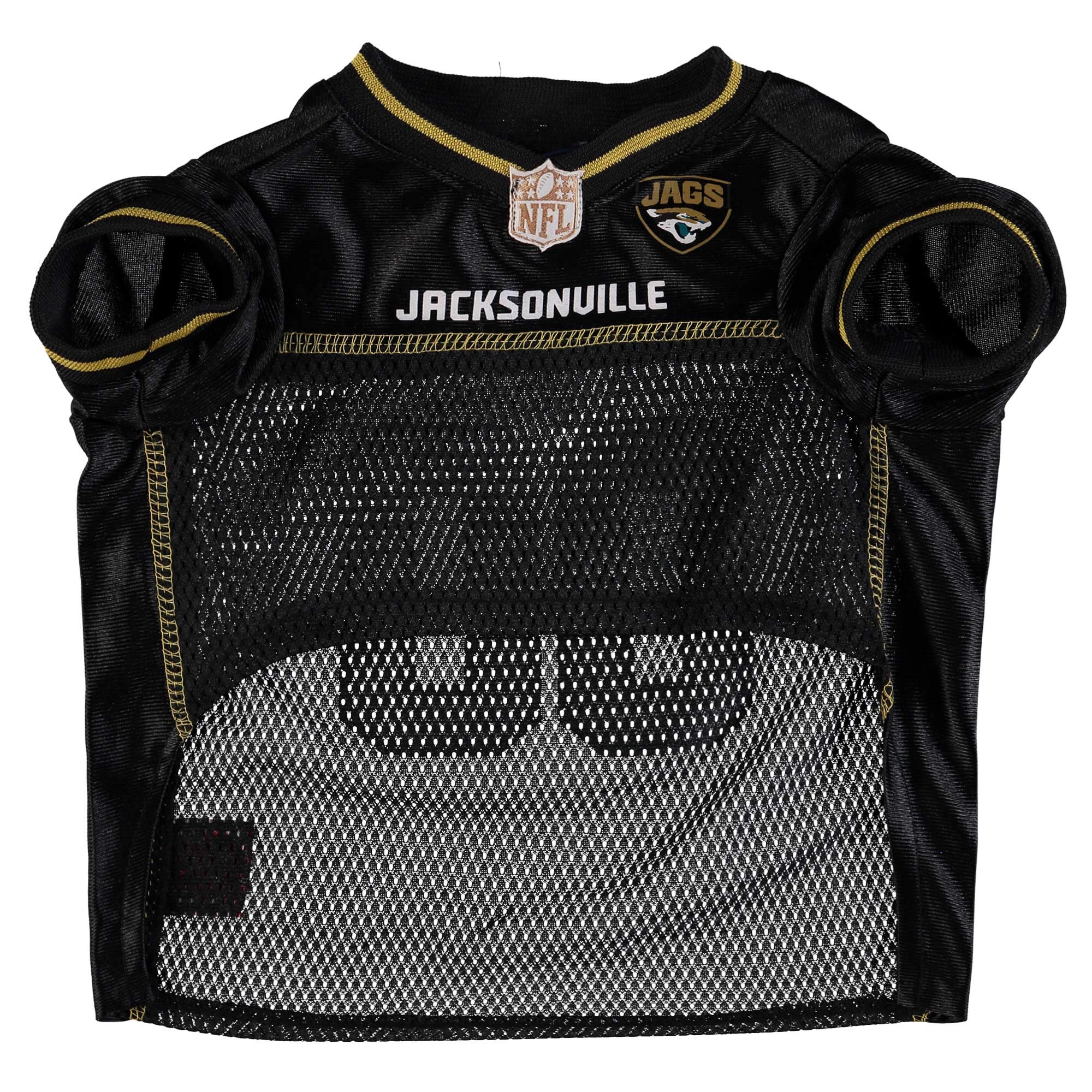 Nfl Jacksonville Jaguars Dog Jersey, Size: Small. Best Football Jersey Costume For Dogs & Cats. Licensed Jersey Shirt