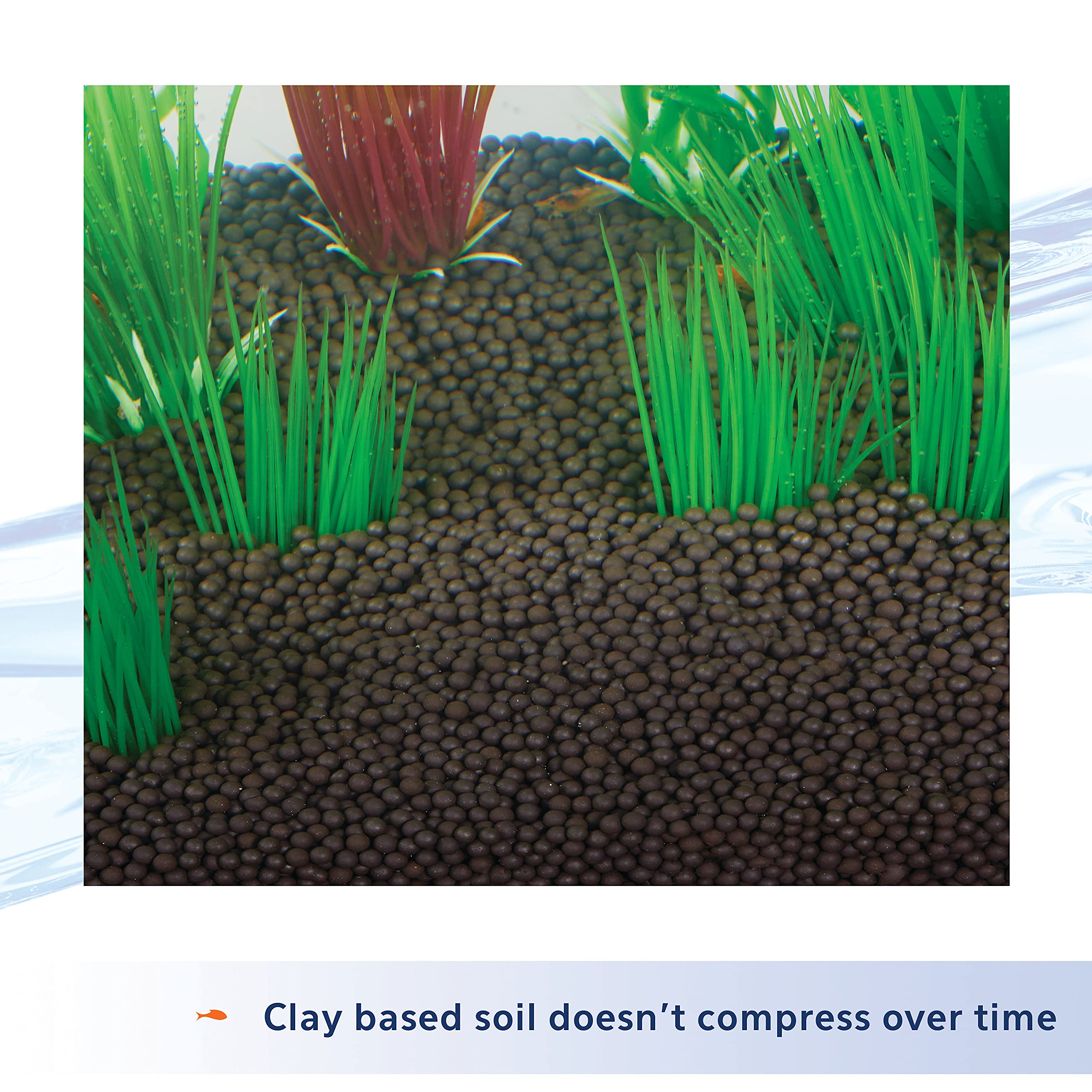 Aqueon Plant And Shrimp Aquarium Substrate 5 Pounds,Brown