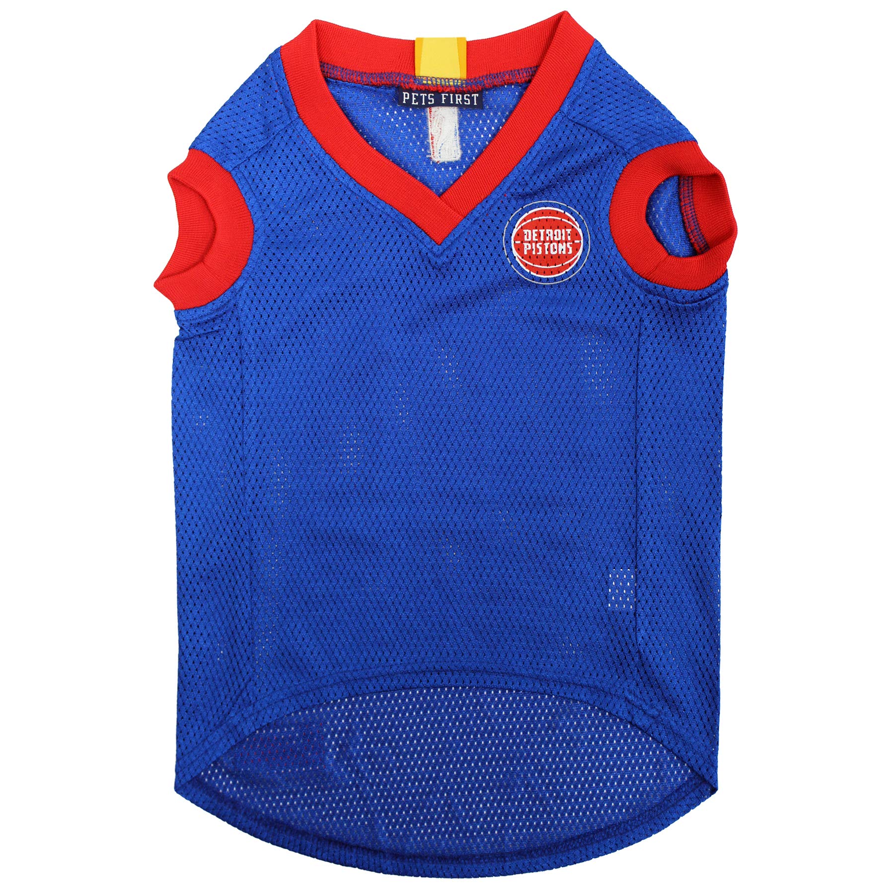Pets First Nba Detroit Pistons Dog Jersey, Medium - Tank Top Basketball Pet Jersey