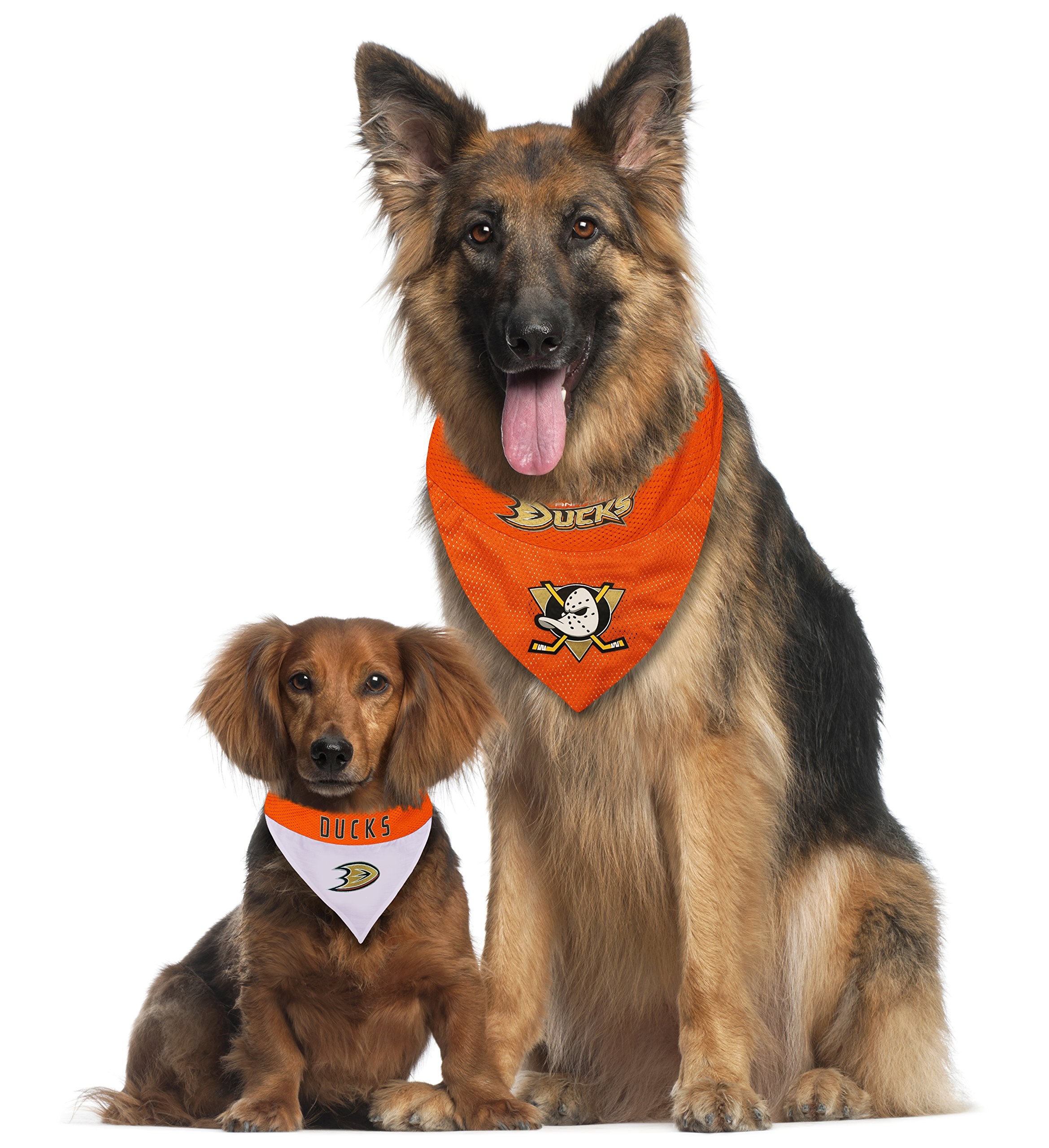 Pets First NHL Anaheim Ducks Bandana for Dogs & Cats - Large/XL Mesh Scarf, Cute & Stylish Hockey Fan Accessory