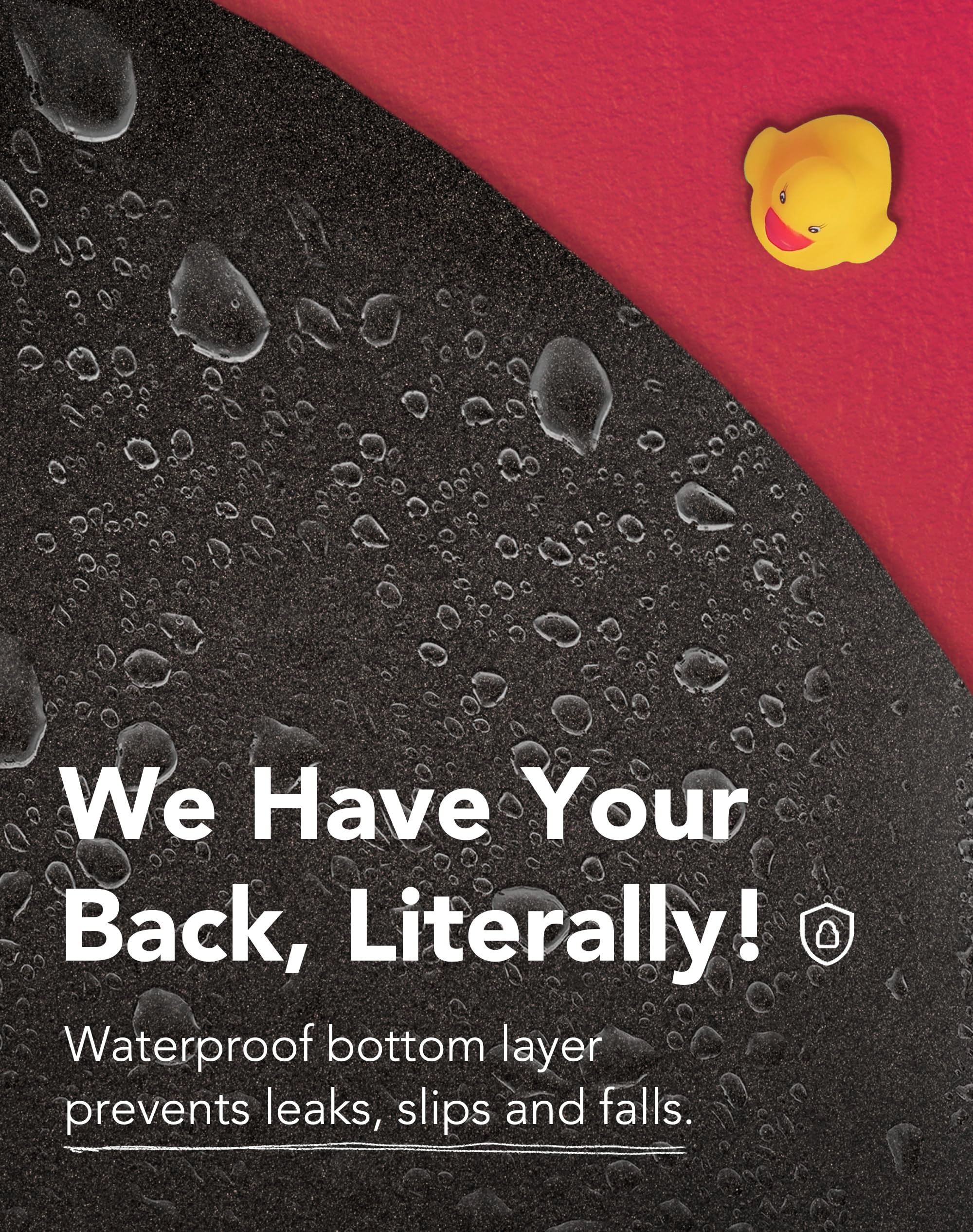 Lukamoo Cute Cat Litter Mat (24''X16''), Large, For Kitty Litter & Cute Cat Litter Box, Clean My Poop