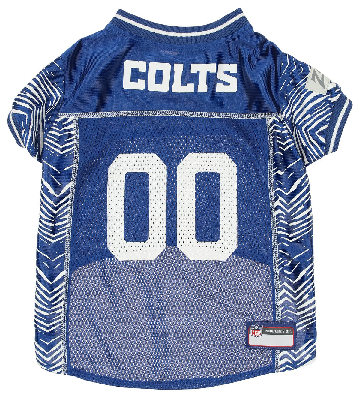 Zubaz Nfl Team Pet Jersey For Dogs, Indianapolis Colts, Small