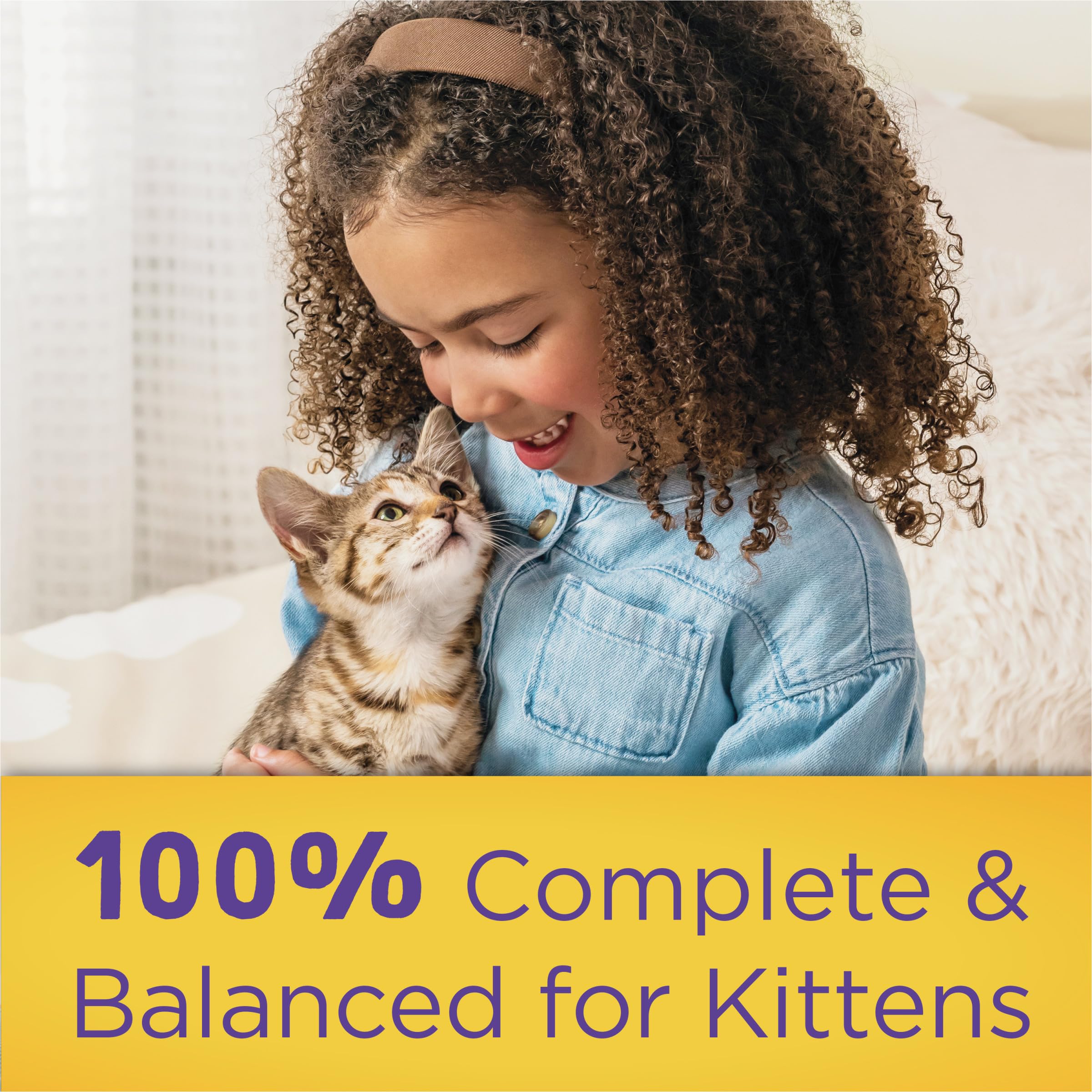 Purina Kitten Chow Kitten Food Healthy Development with Real Chicken Dry Kitten Food - (Pack of 4) 3.15 Lb. Bags