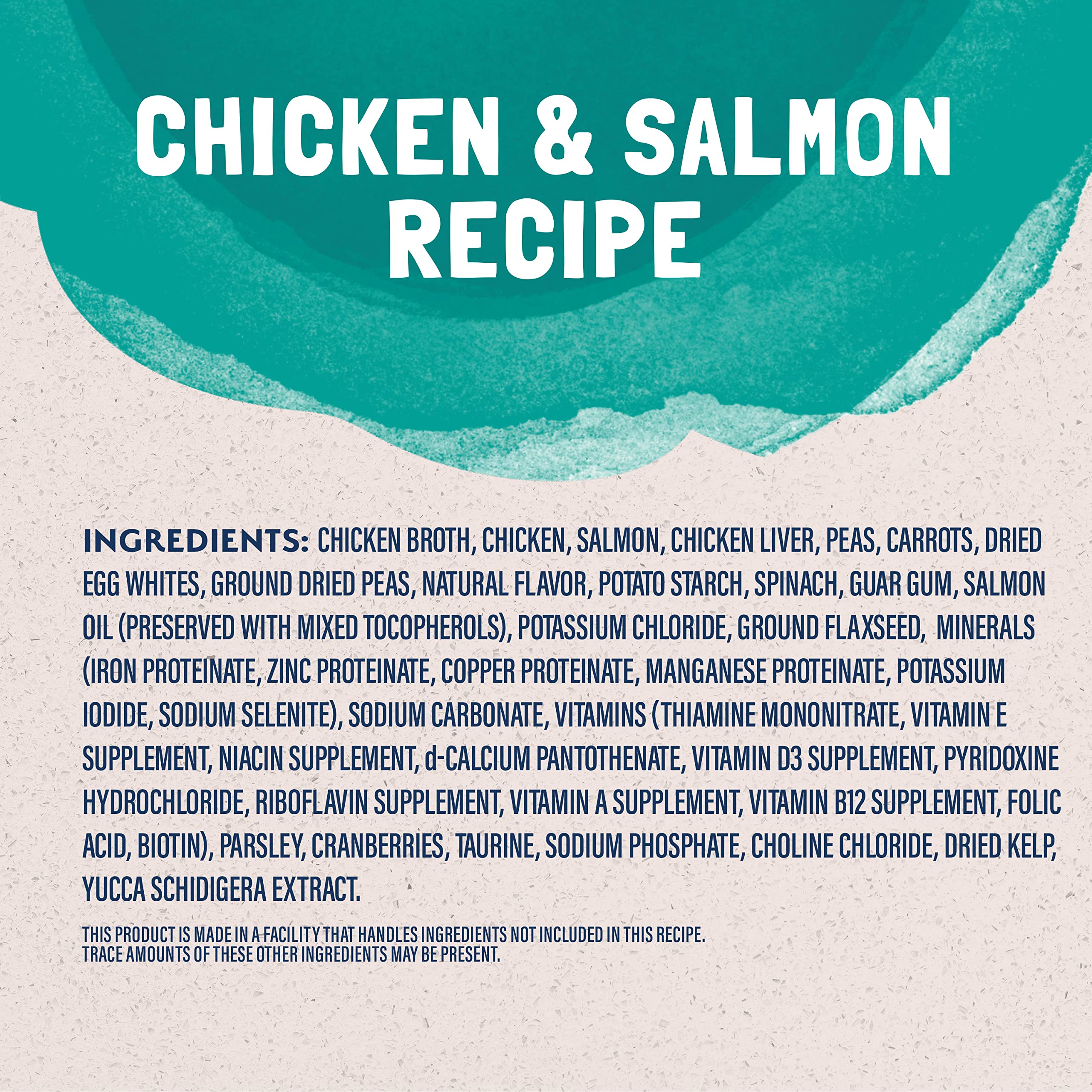Natural Balance Original Ultra Platefulls Adult Grain-Free Wet Cat Food, Chicken & Salmon Recipe, 3 Ounce Pouch (Pack of 24)