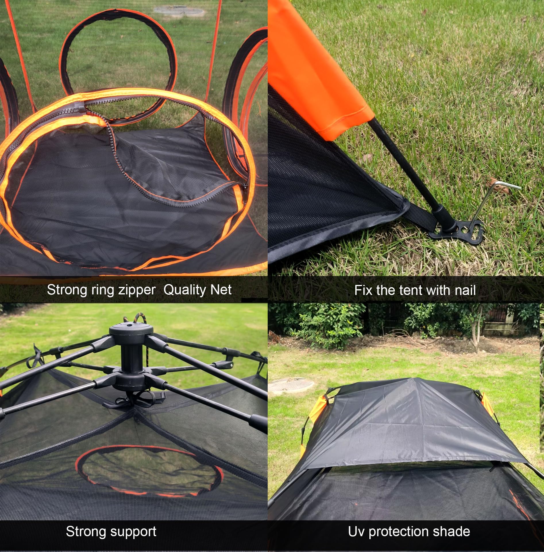 4 In 1 Pet Cat And Dog Tunnel Tent Foldable Pet Tent Outdoor Pop Up Pet Playpen Cage Fences House (Styles 4)