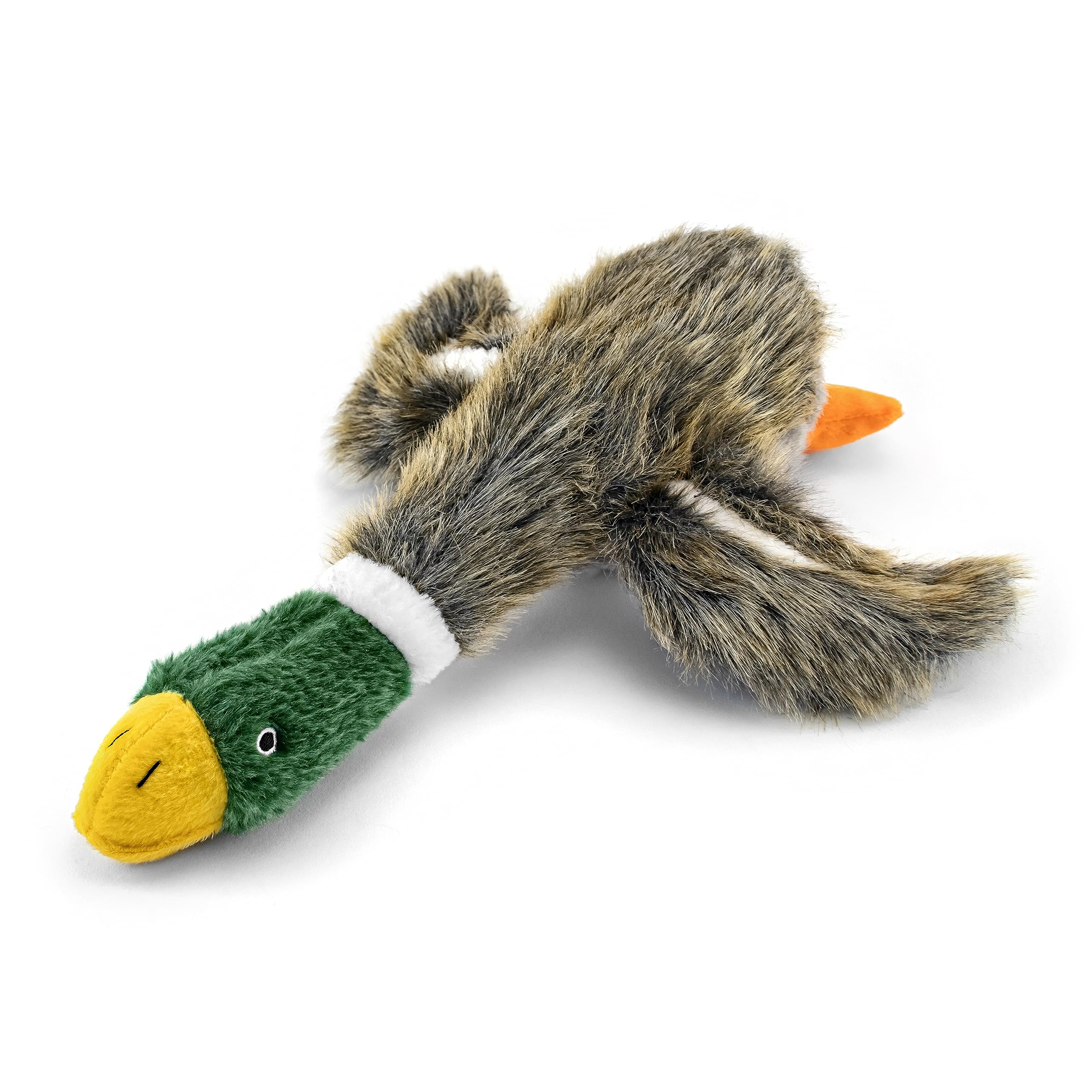 Ruffin' It Woodlands Mallard Stuffed Plush Dog Toy, Large
