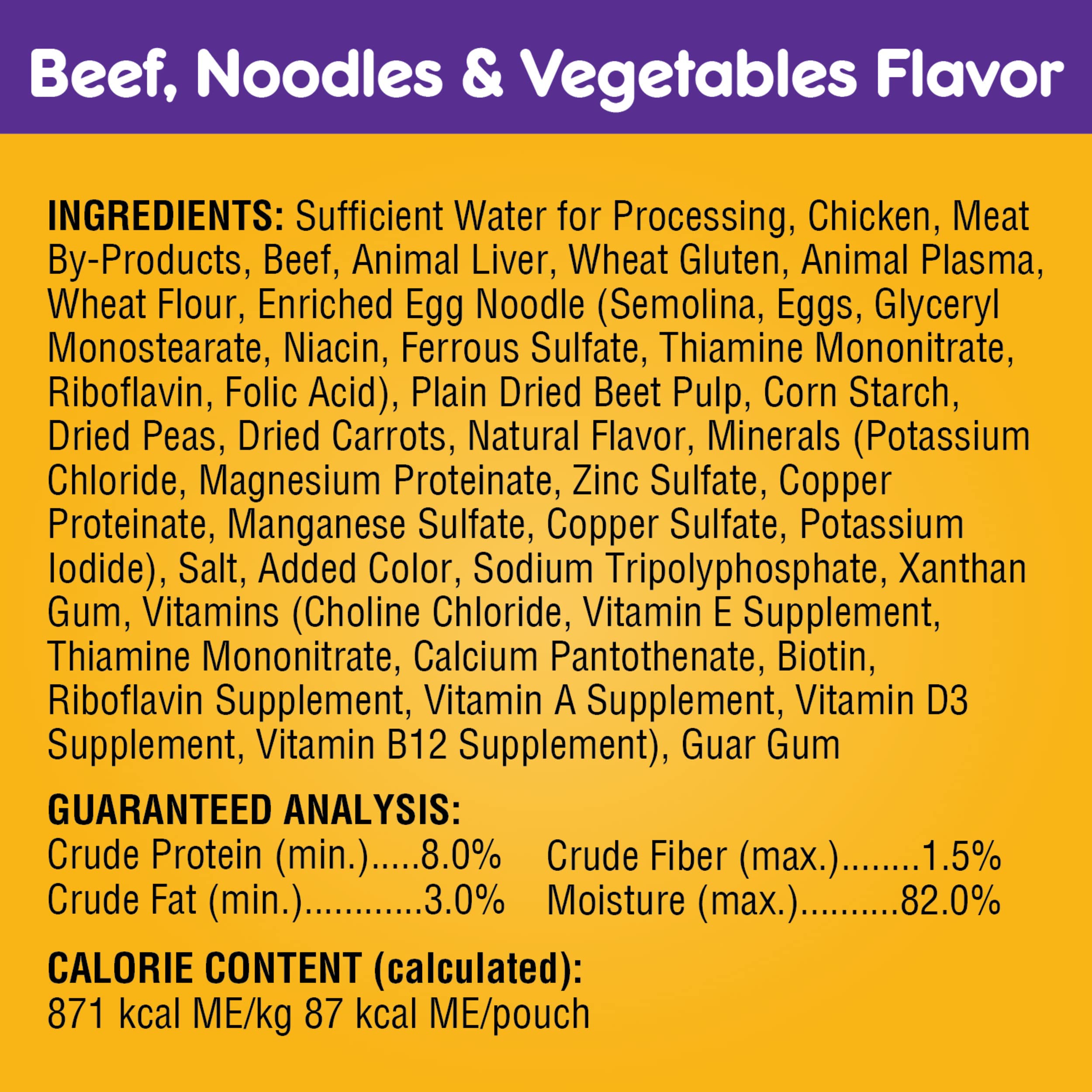 Pedigree Choice Cuts In Gravy Adult Soft Wet Dog Food 30-Count Variety Pack, 3.5 oz. Pouches