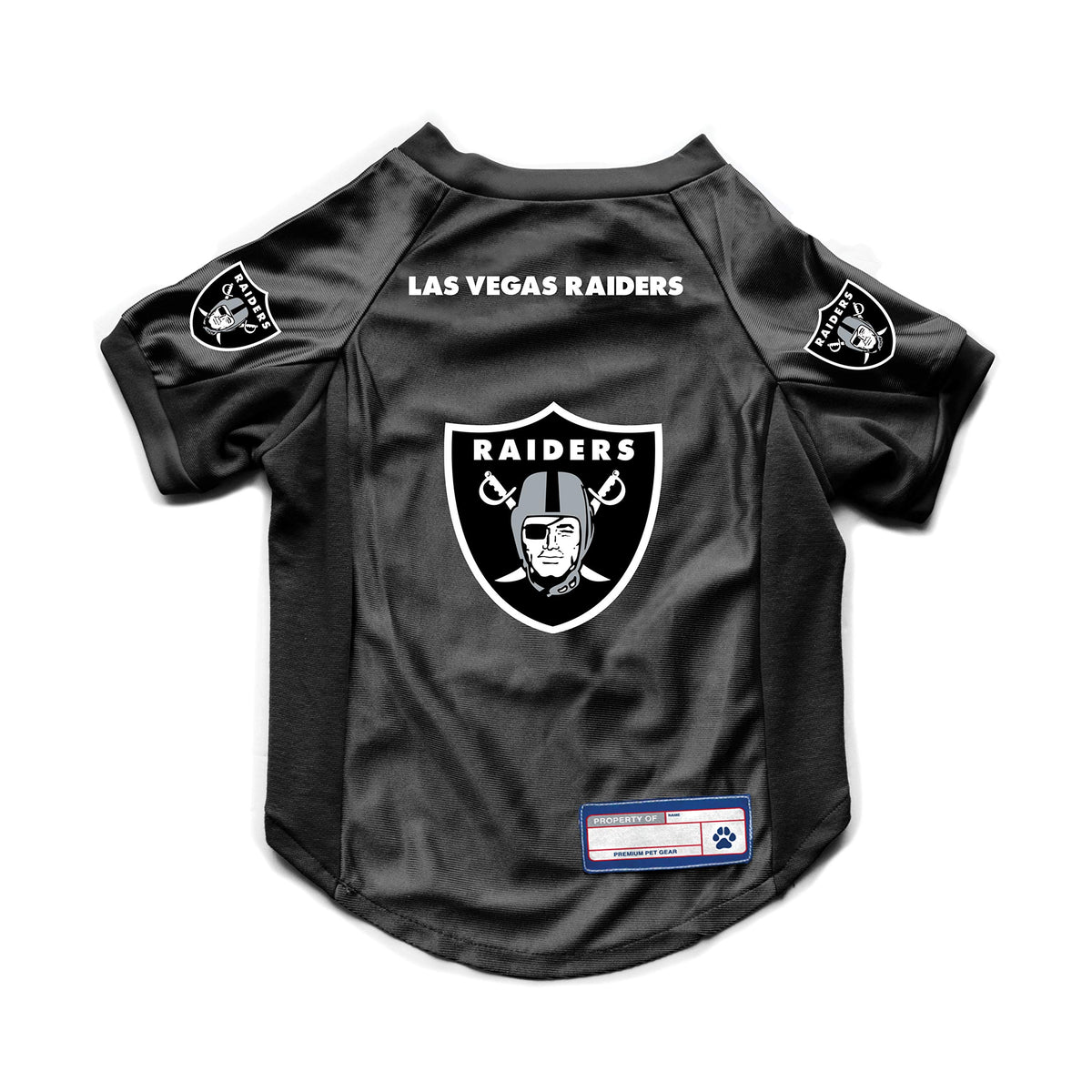 Littlearth Las Vegas Raiders Nfl Stretch Pet Jerseys For Big Dogs