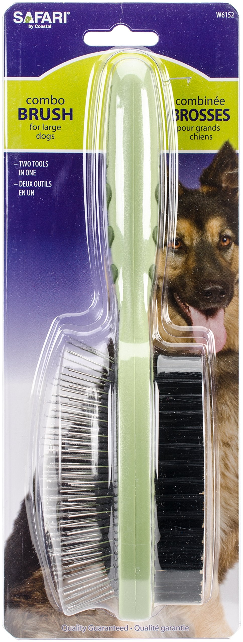 Coastal, Combo Brush For Dogs, Large, 1 Ct