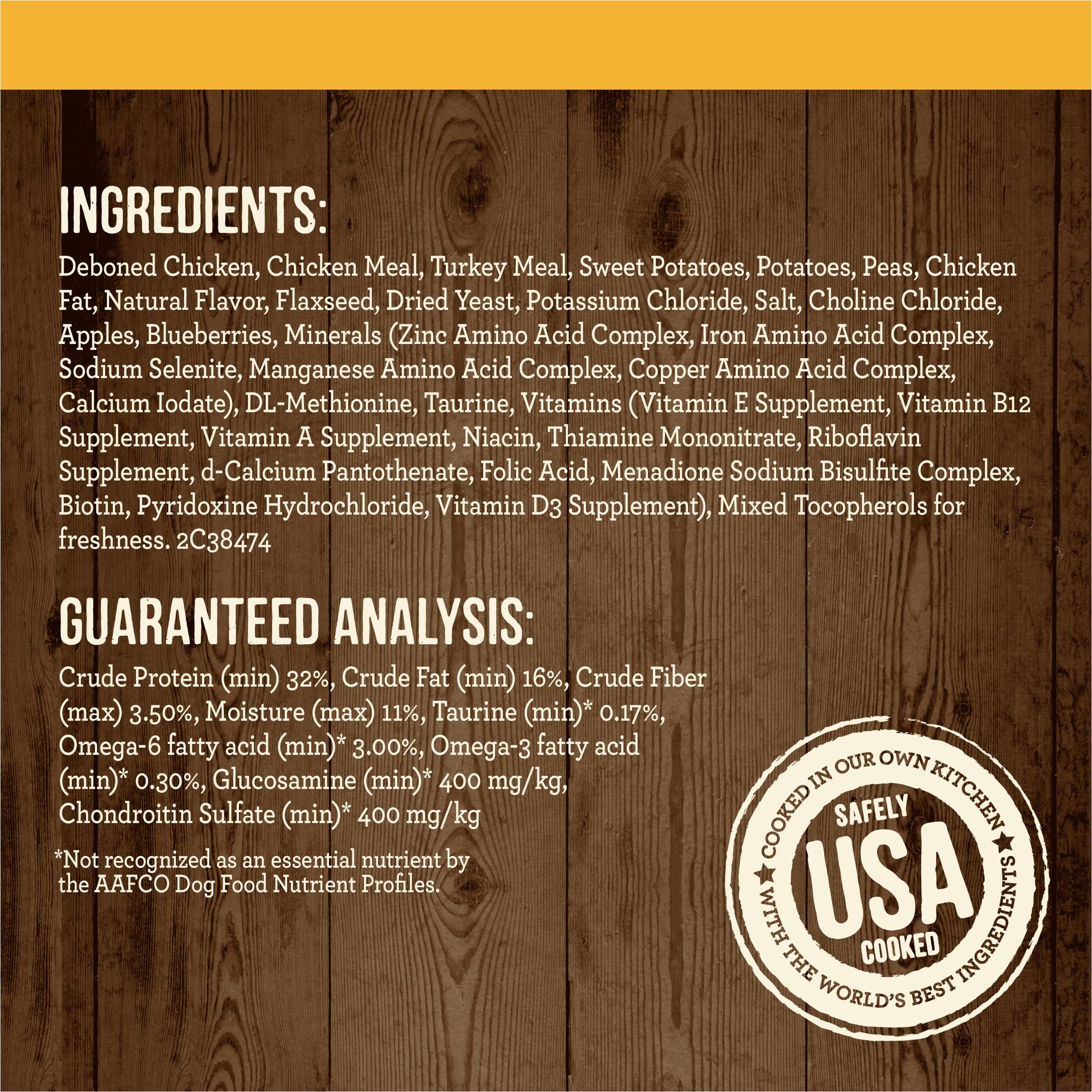 Merrick Premium Grain Free Dry Adult Dog Food, Wholesome And Natural Kibble With Real Chicken And Sweet Potato - 4.0 lb. Bag