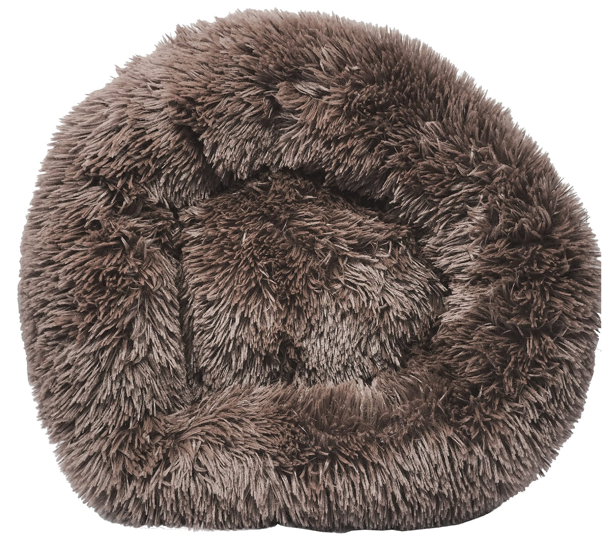Pet Life A Nestler High-Grade Plush And Soft Rounded Dog Bed