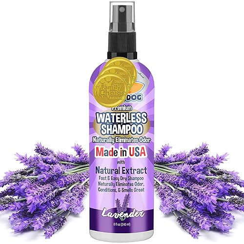 Bodhi Dog Waterless Shampoo  Natural Dry Shampoo For Dogs Or Cats  Neutralizes Pet Odor  No Rinse Required  Made With Natural Ex
