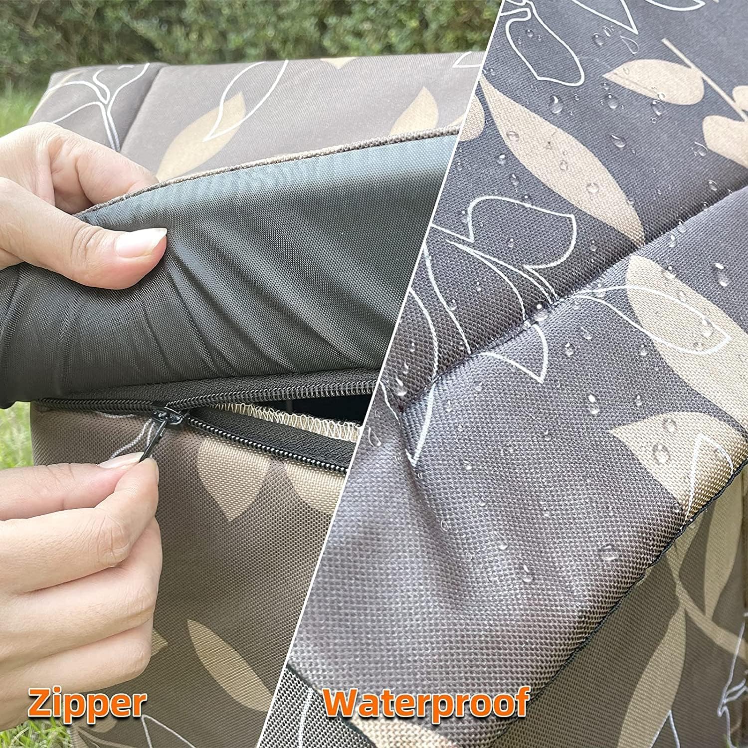 Chris Good Feral Cat House, Cat House Outdoor, Waterproof Shelter For Stray Cats, Weatherproof For Winter (Leaf, Medium)