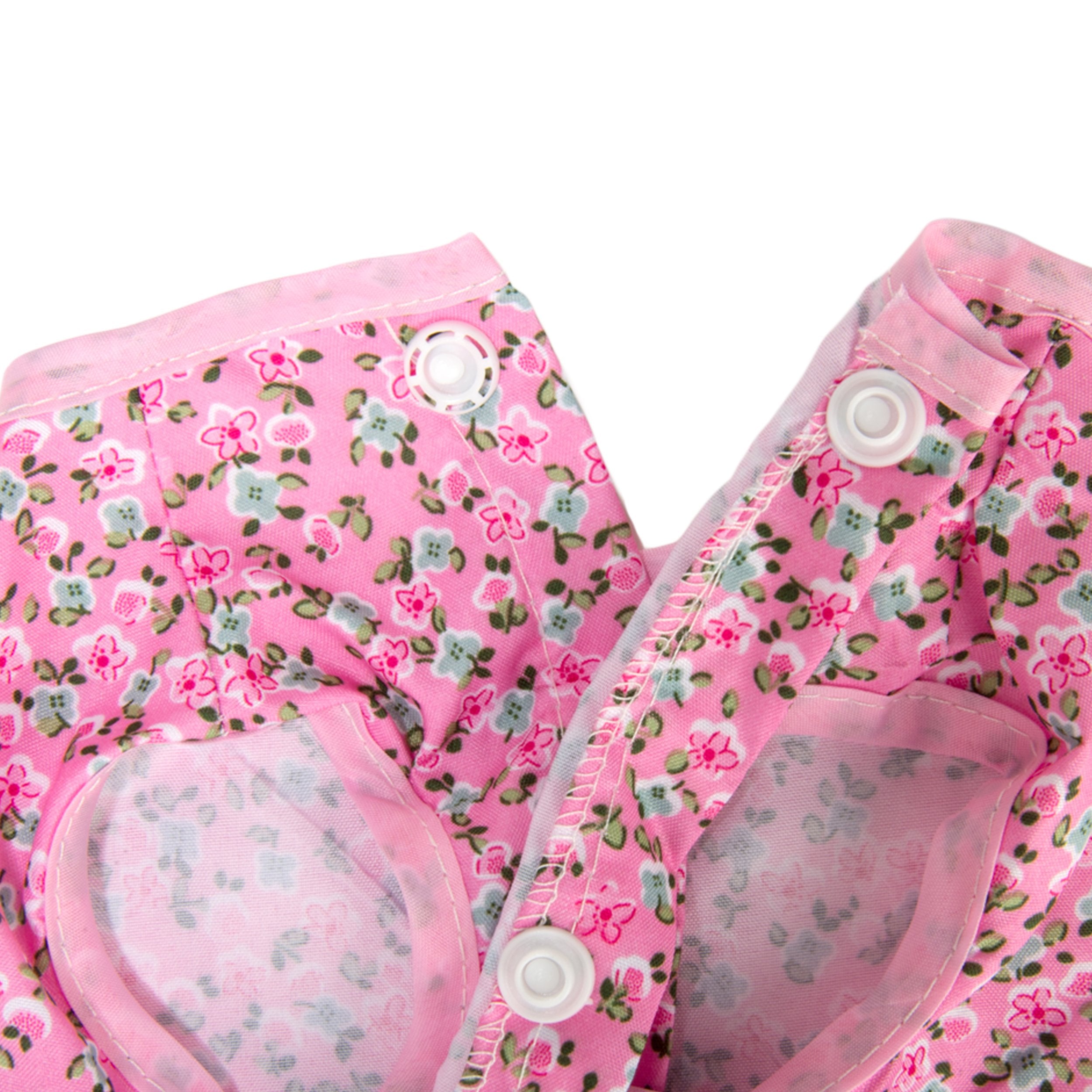 Cuecue Pet Pink Floral Pet Dress