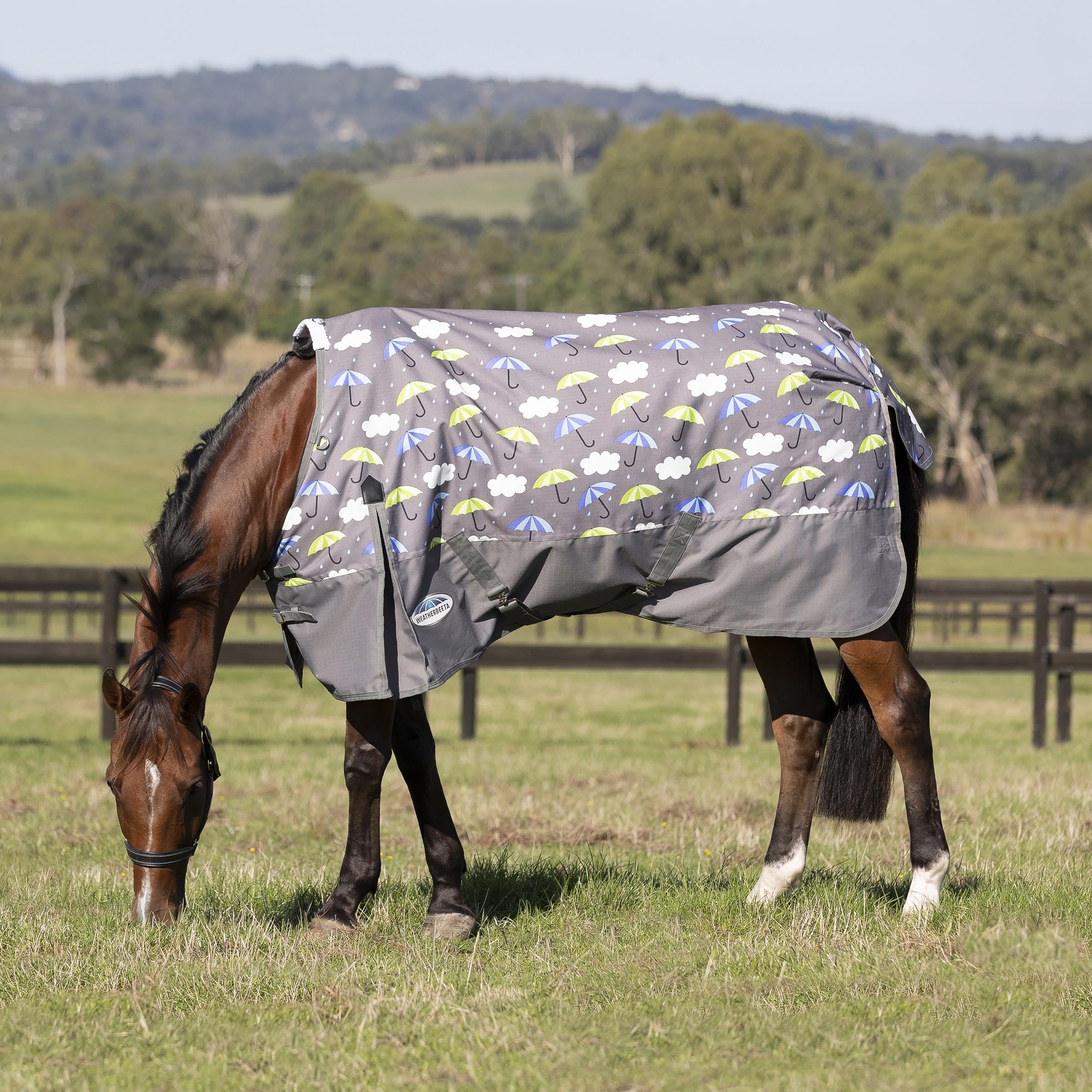WeatherBeeta ComFiTec Essential Standard Neck Lite, Umbrella Print, 69