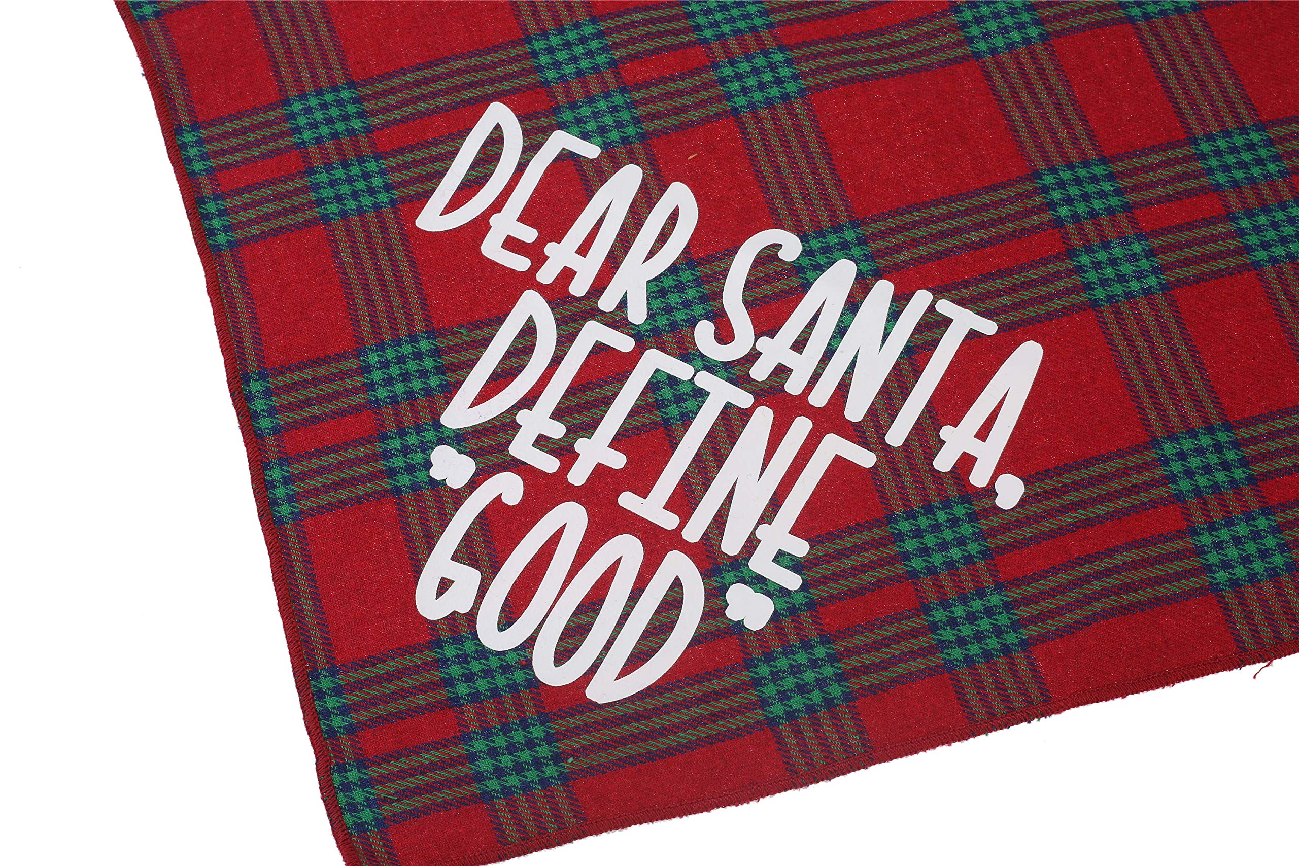 Dog Christmas Bandanas Plaid Reversible Triangle Bibs Scarf Accessories For Dogs Cats