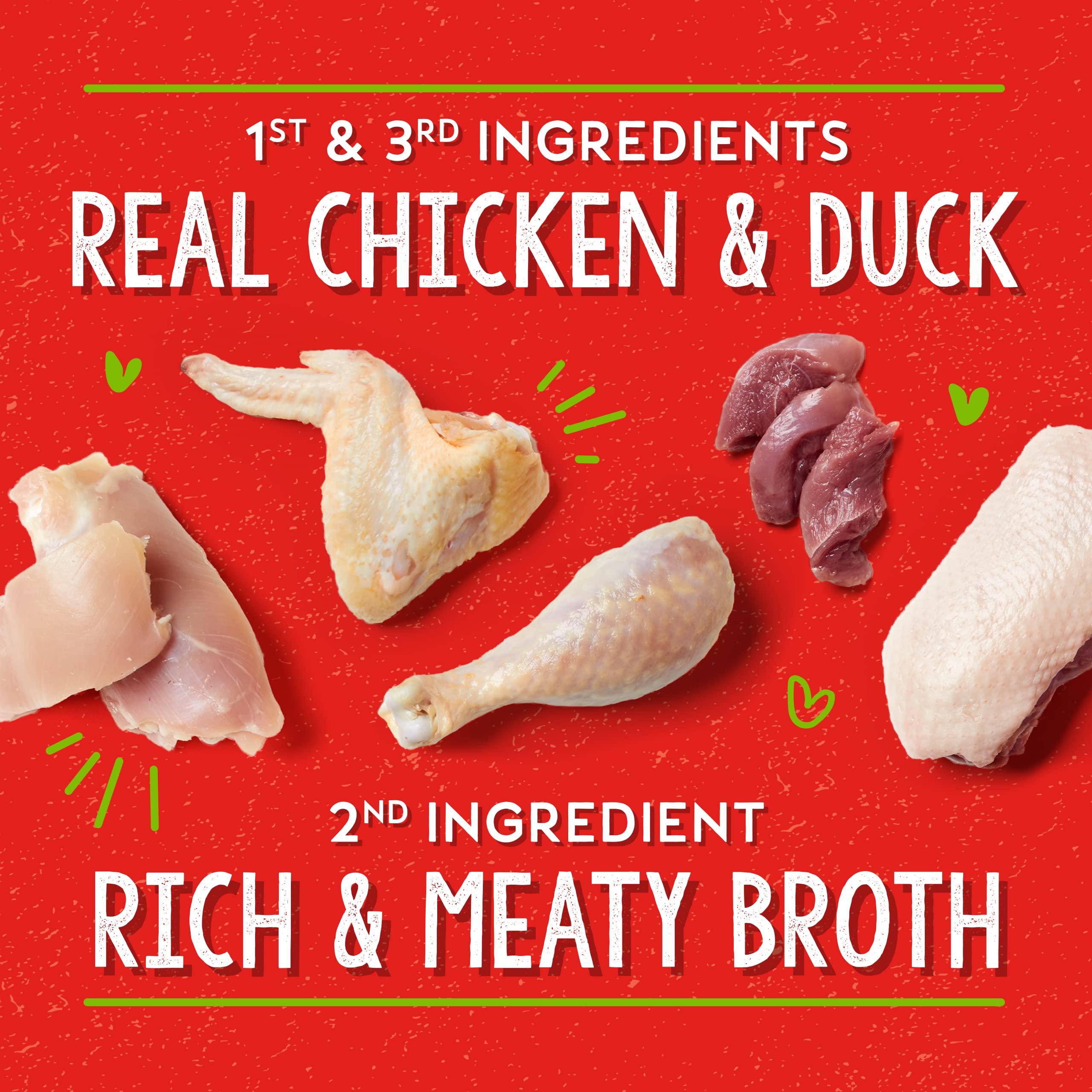 Stella & Chewys Lil Bites Savory Stews for Small Breeds Chicken & Duck Dinner in Broth, 2.7 Ounce (Pack of 12)