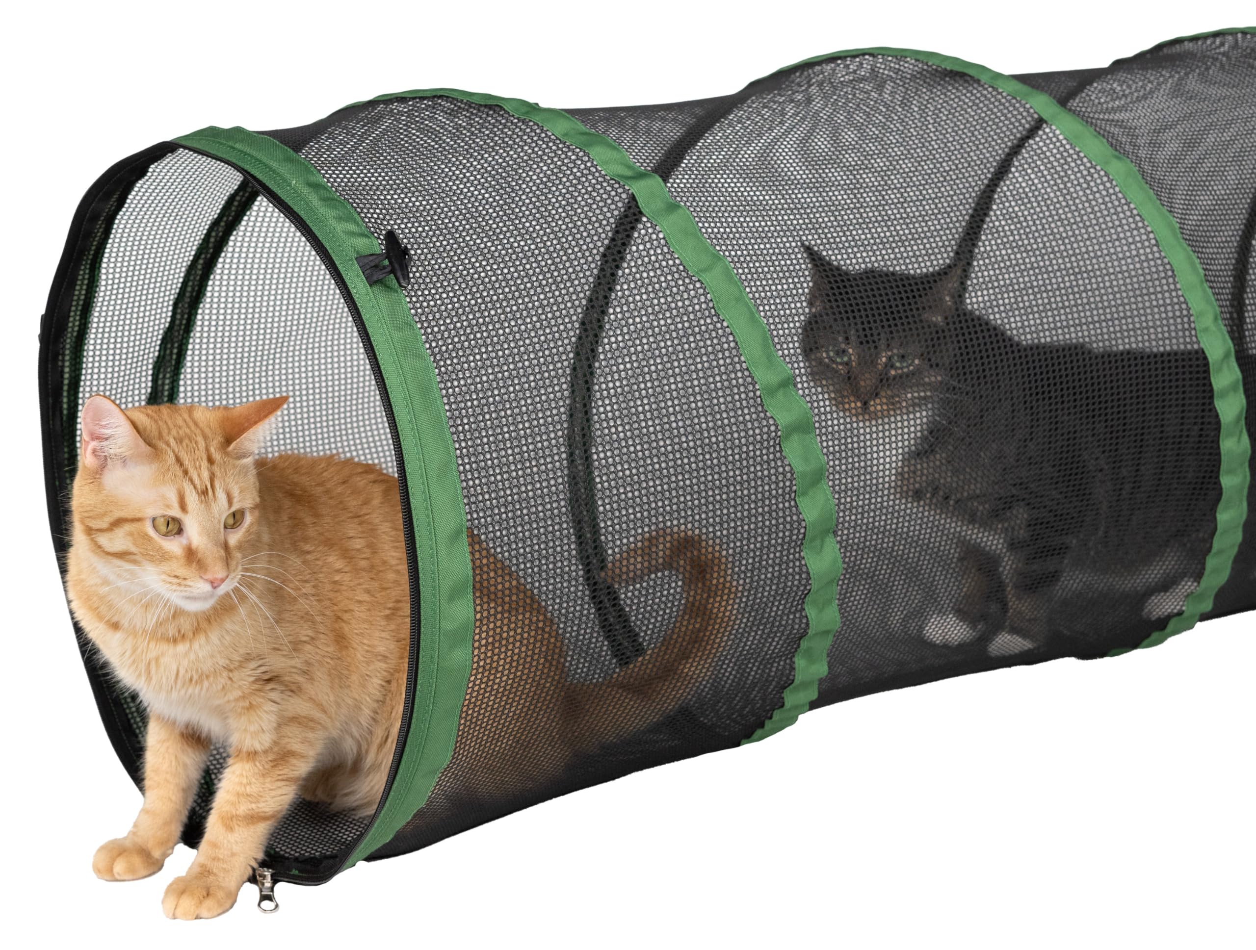 Kitty City Outdoor Catio Furniture And Play Kits For Cats, 10' Tunnel/Large