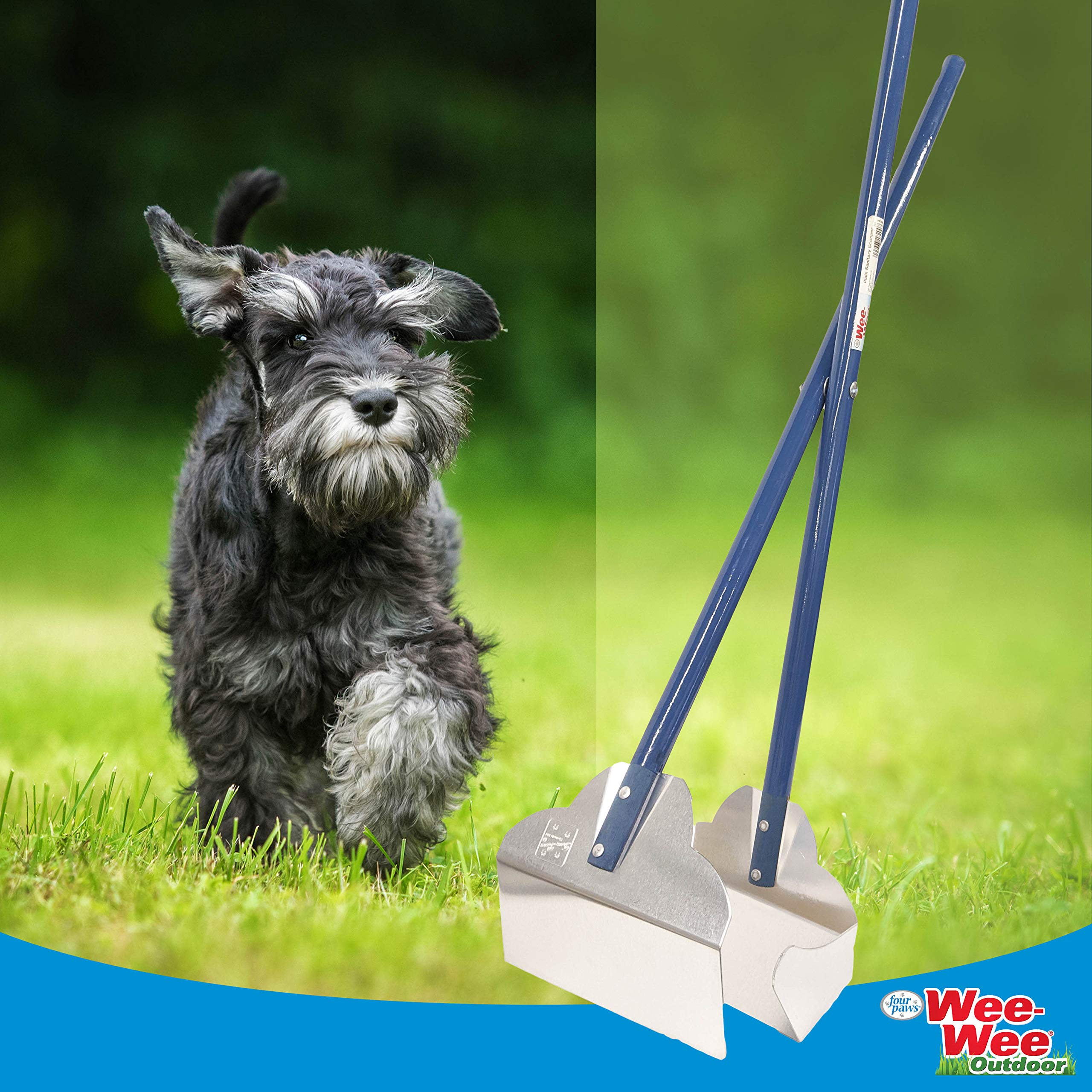 Four Paws Wee-Wee Pooper Scoopers For Dogs L Outdoor Rake L Spade & Pan L Pooper Scooper Set