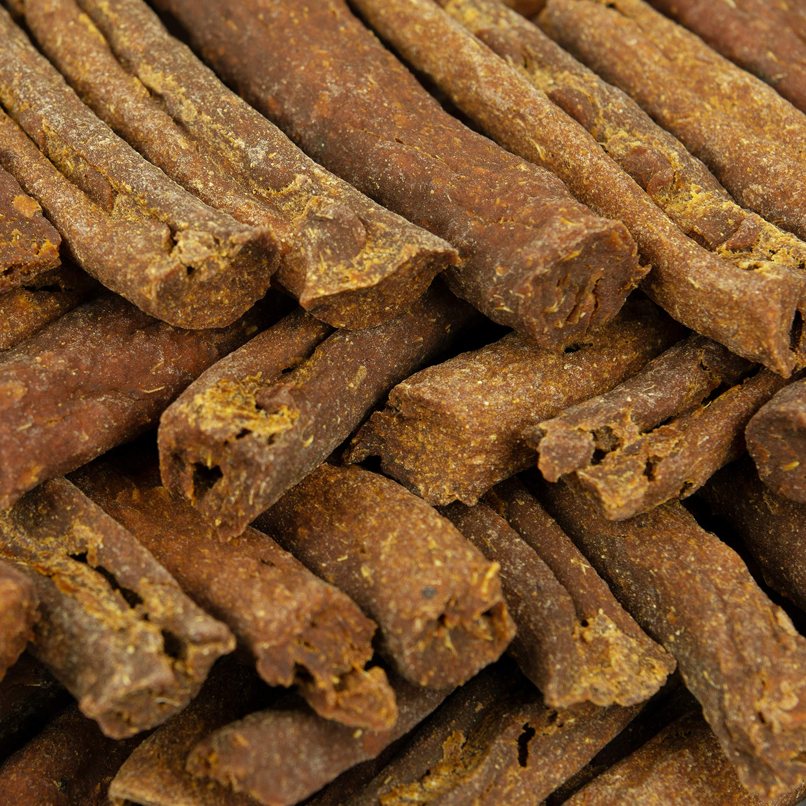 BRUTUS & BARNABY USA Sweet Potato Dog Treats - Crunchy Grain Free Cinnamon Apple Sticks, Promotes Positive Gut Health with Natur