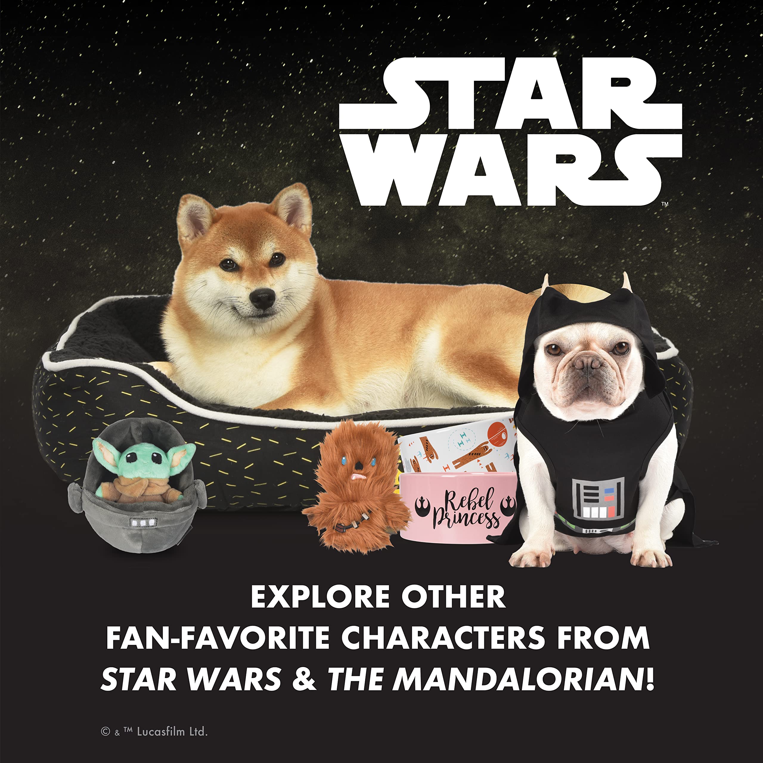 Star Wars Easter 9' Darth Vader Empire Egg Squeaker Pet Toy | 9 Jumbo Plush Squeaker Easter Vader Pet Toy Toy For Dogs Easter Stuffed Darth Vader 9 Inch