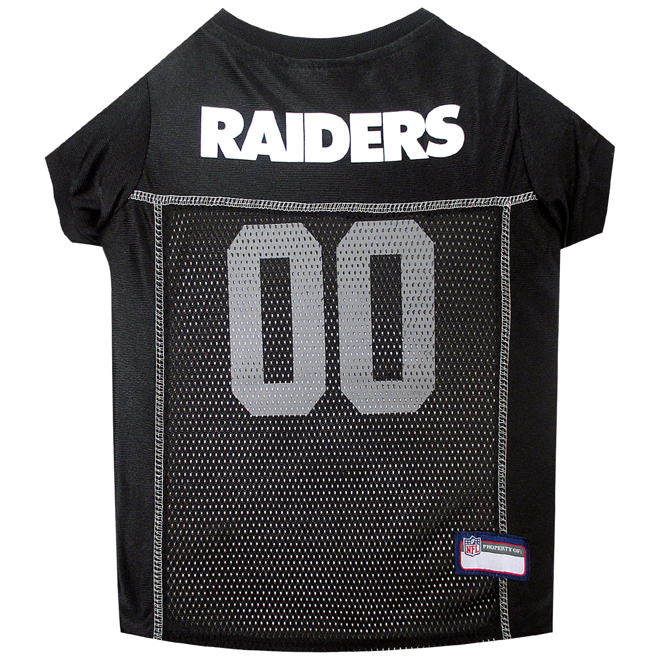 Nfl Raiders Dog Jersey, Size: X-Large. Best Football Jersey Costume For Dogs & Cats. Licensed Jersey Shirt