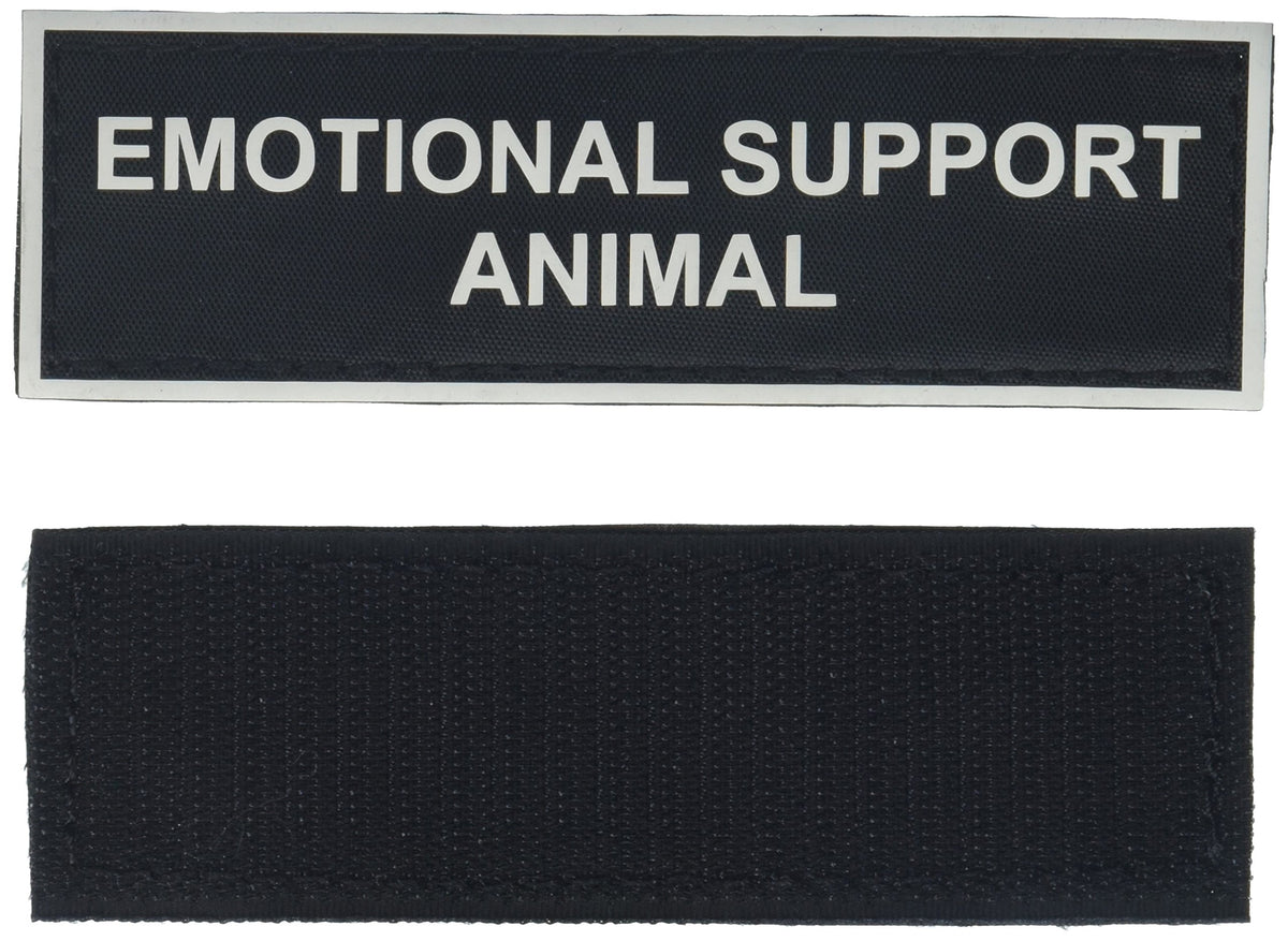 Emotional Support Animal' Medium Nylon Velcro Patches By Dean & Tyler.