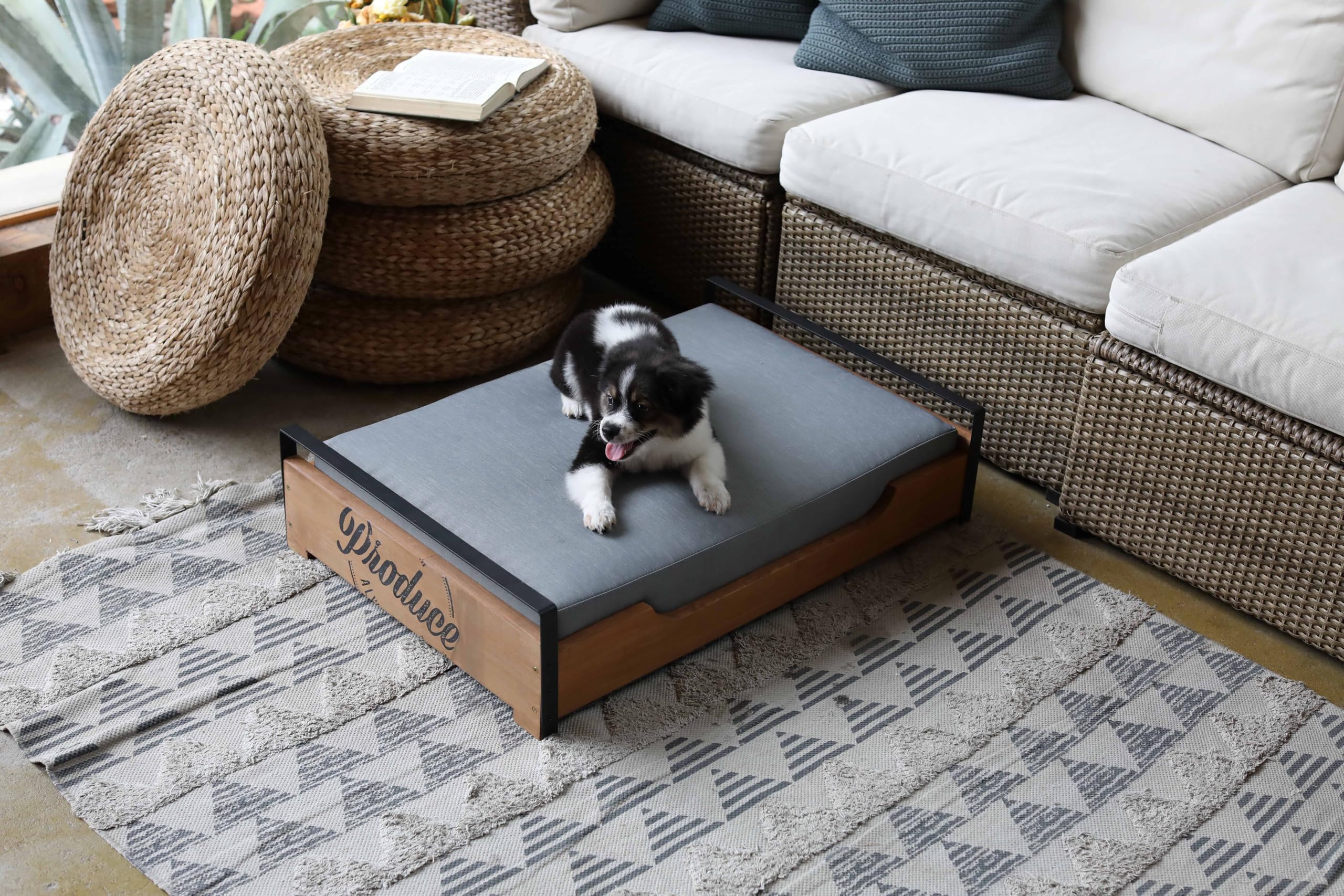 Country Crate Pet Bed