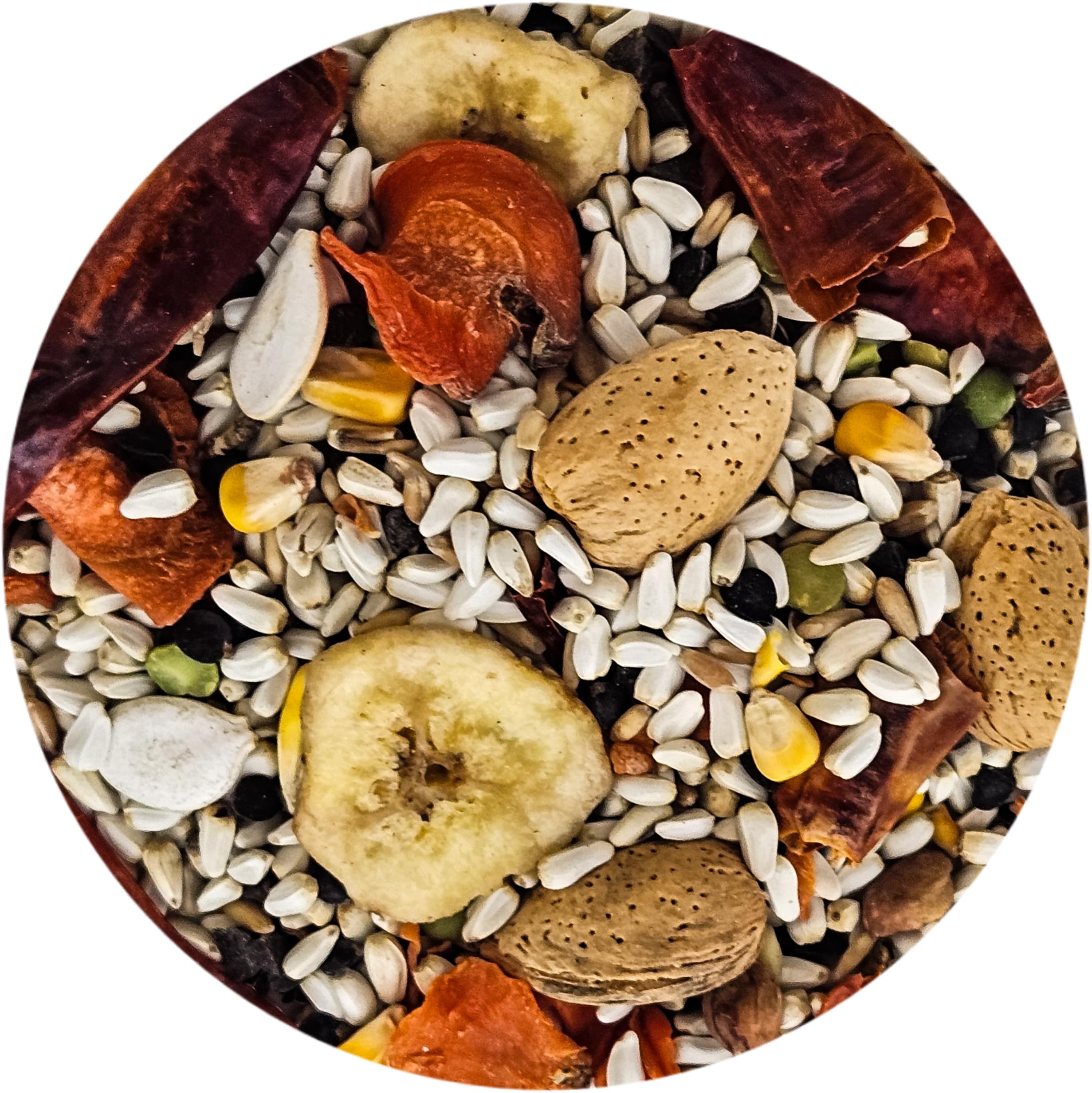 Sweet Harvest Parrot Bird Food (No Sunflower Seeds), 4 lbs Bag - Seed Mix for a Variety of Parrots