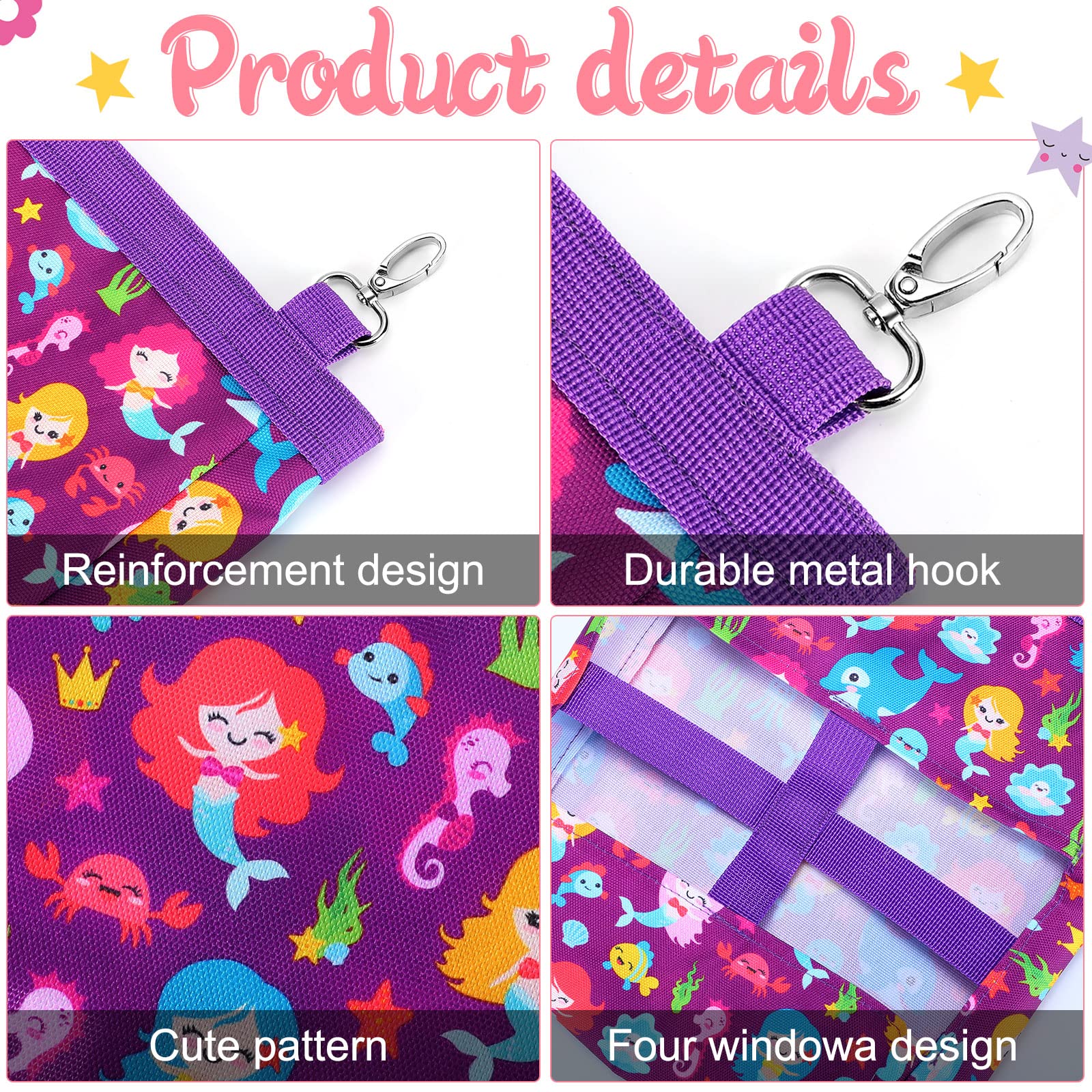 2 Pieces Guinea Pig Hay Bag Washable Pet Rabbit Hay Feeder Bag With 2 Holes Cute Small Animal Hanging Feeder Sack Storage For Ra